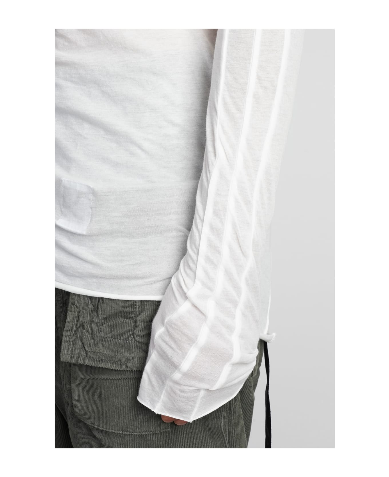 DRKSHDW Long Sleeve T-shirt - White
