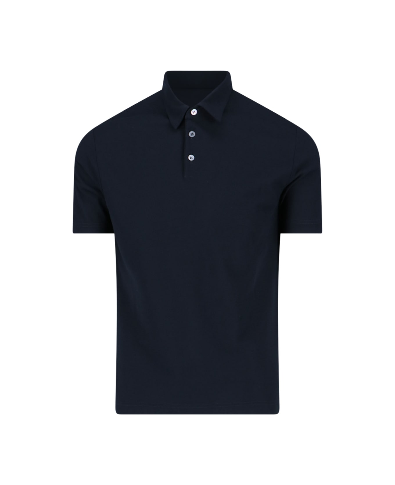 Zanone Basic Polo Shirt - Blue