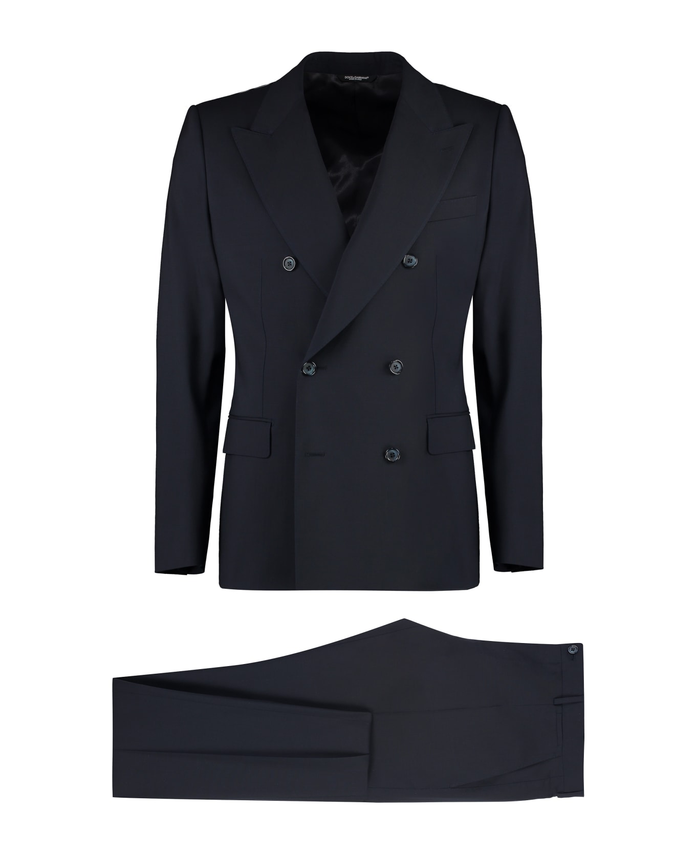 Dolce & Gabbana Virgin Wool Two-piece Suit - blue スーツ