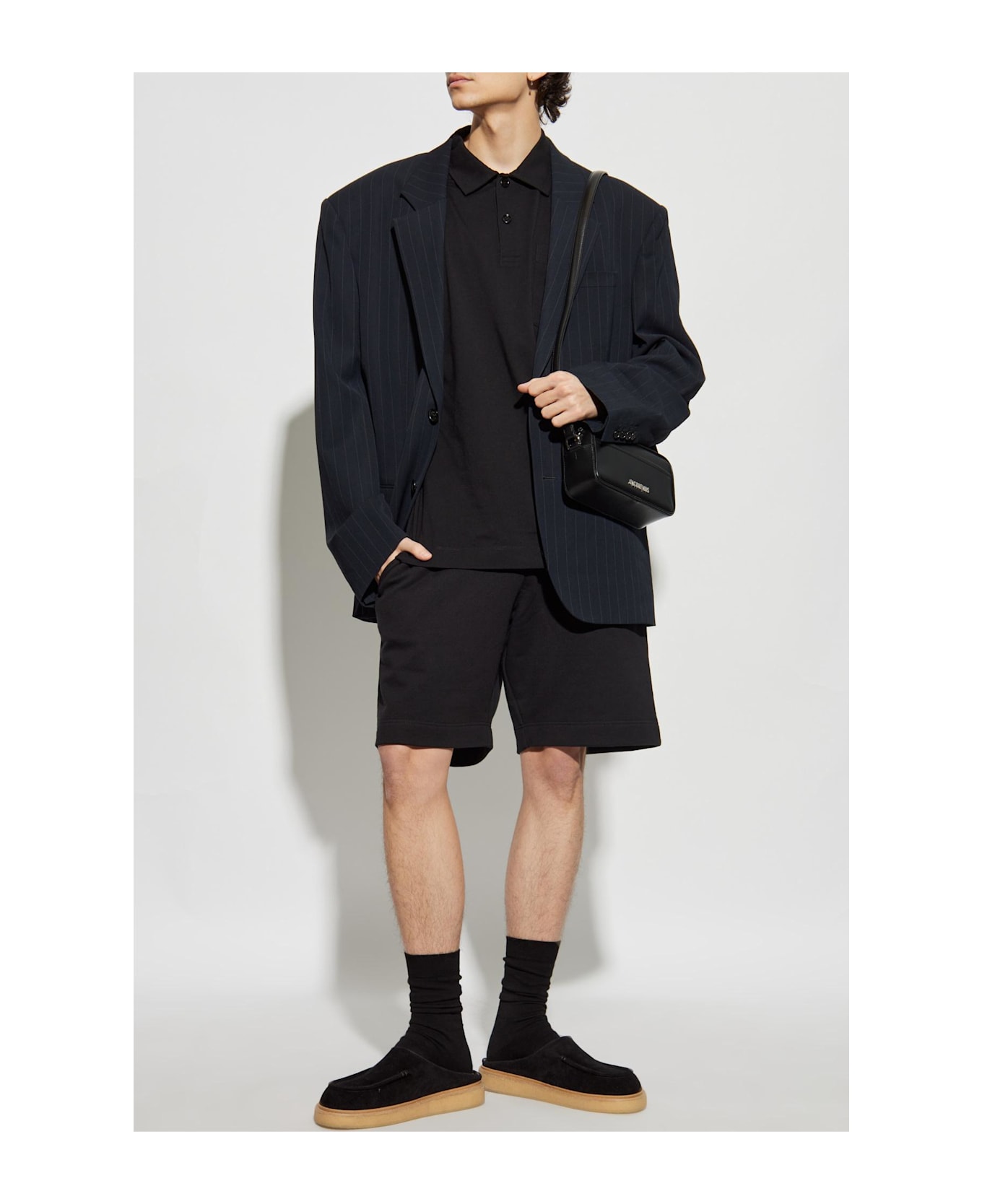 Dries Van Noten Cotton Shorts - BLACK
