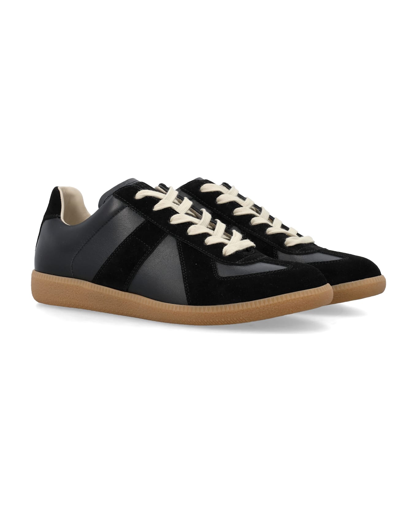 Maison Margiela Replica Low-top Woman
s Sneakers - Black/Black