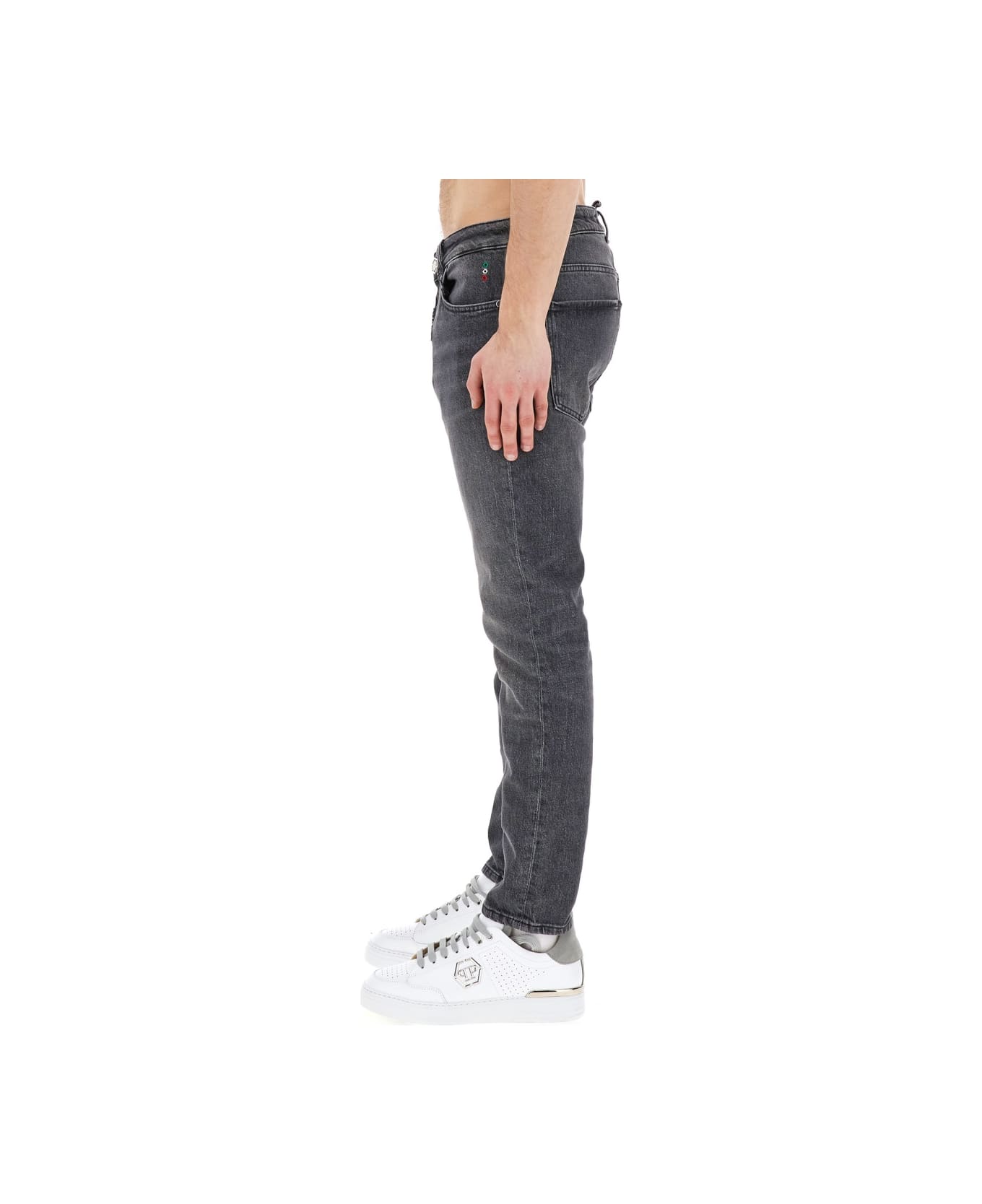 Philipp Plein Skinny Fit Jeans - DENIM