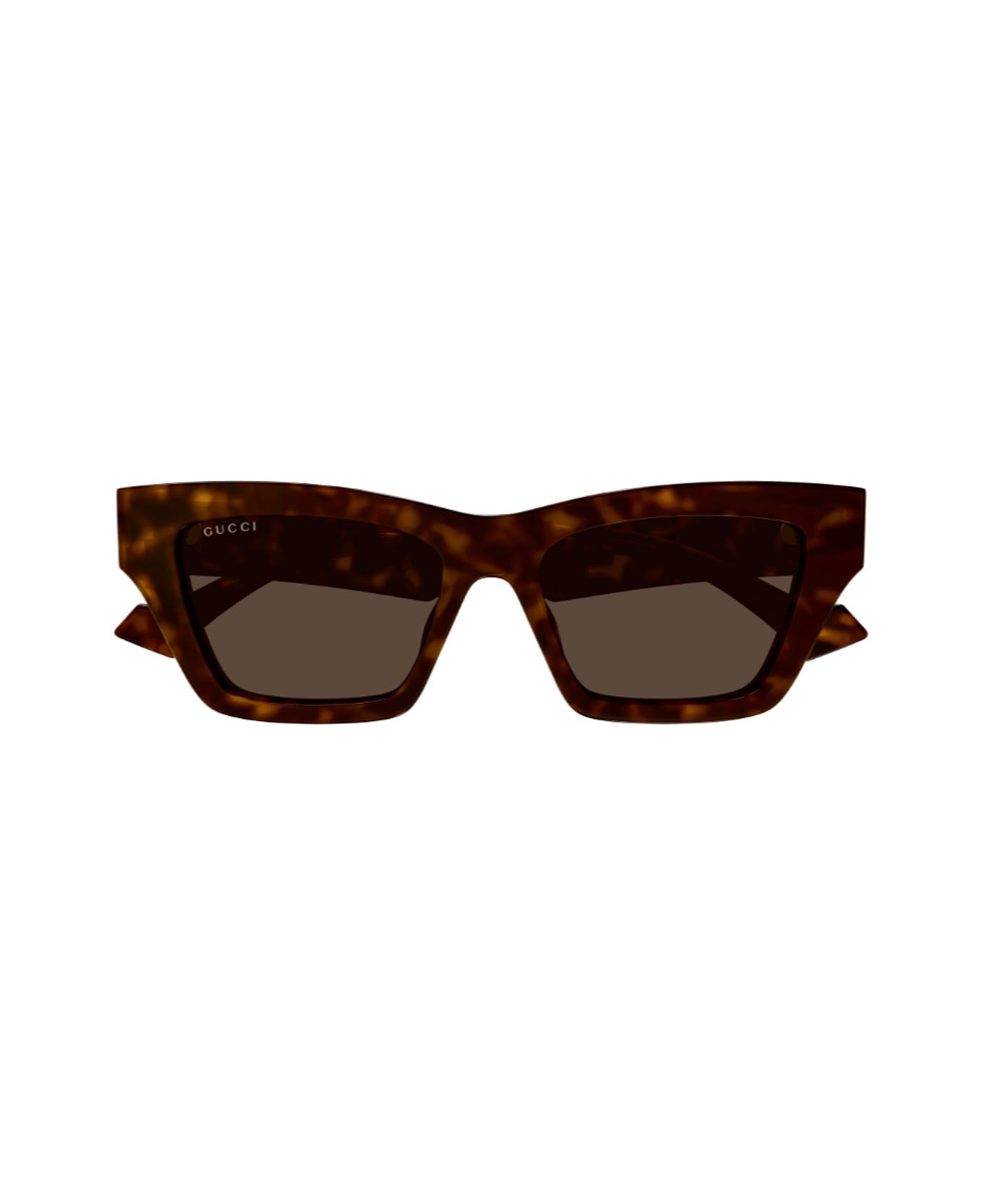 Gucci Eyewear Gucci Gg1753s Linea Emblem 002 Havana Brown Sunglasses - Havana