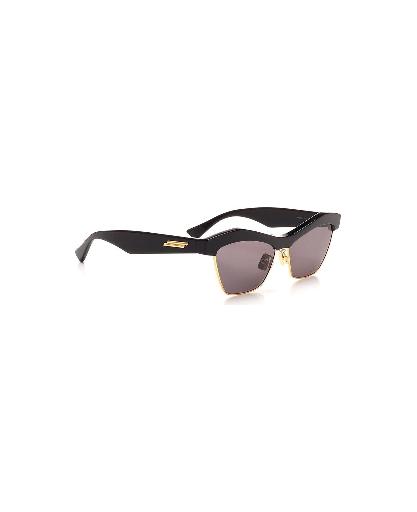 Bottega Veneta Eyewear Half-rim Sunglasses