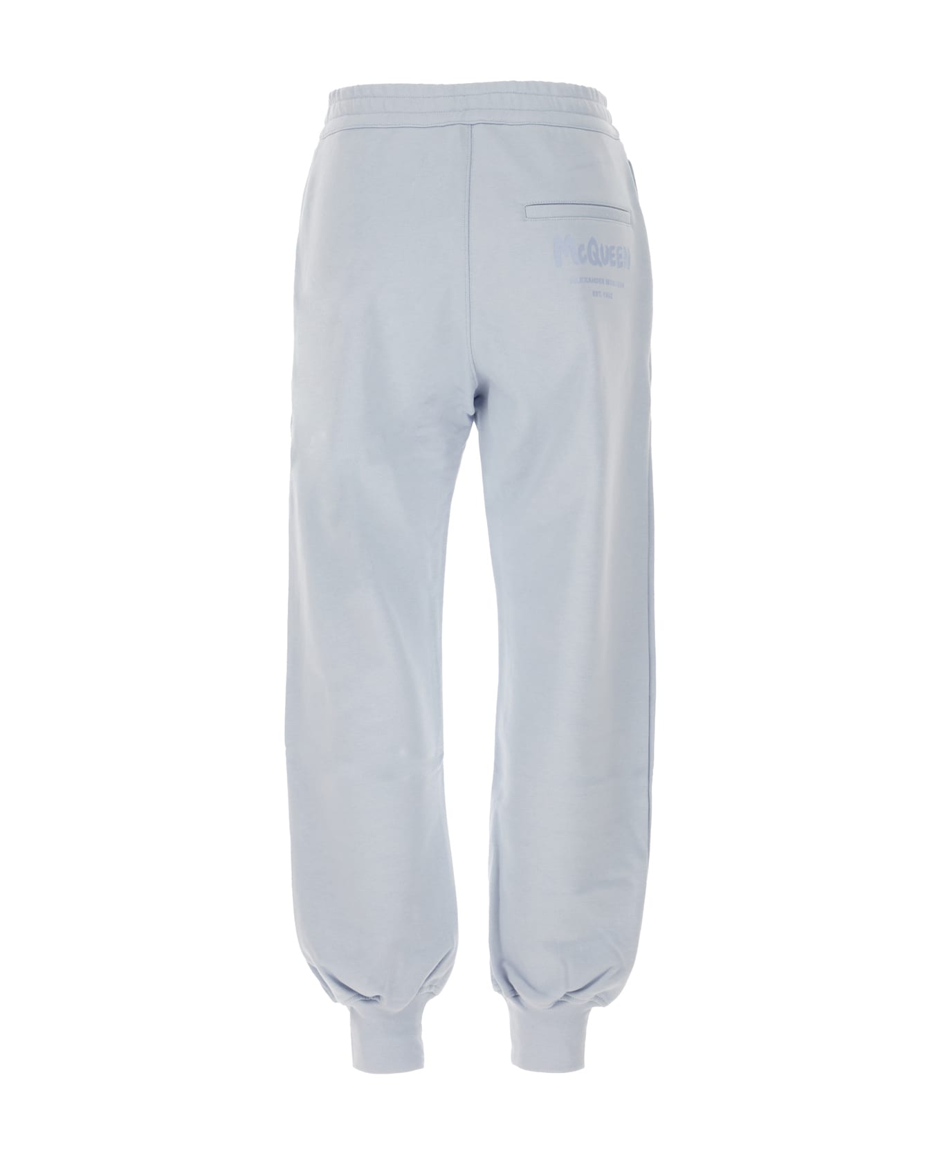 Alexander McQueen Powder Blue Cotton Joggers - 0429