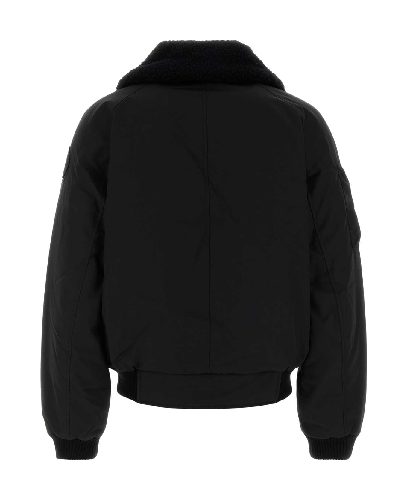 Canada Goose Black Polyester Blend Down Jacket - BLACKNOIR