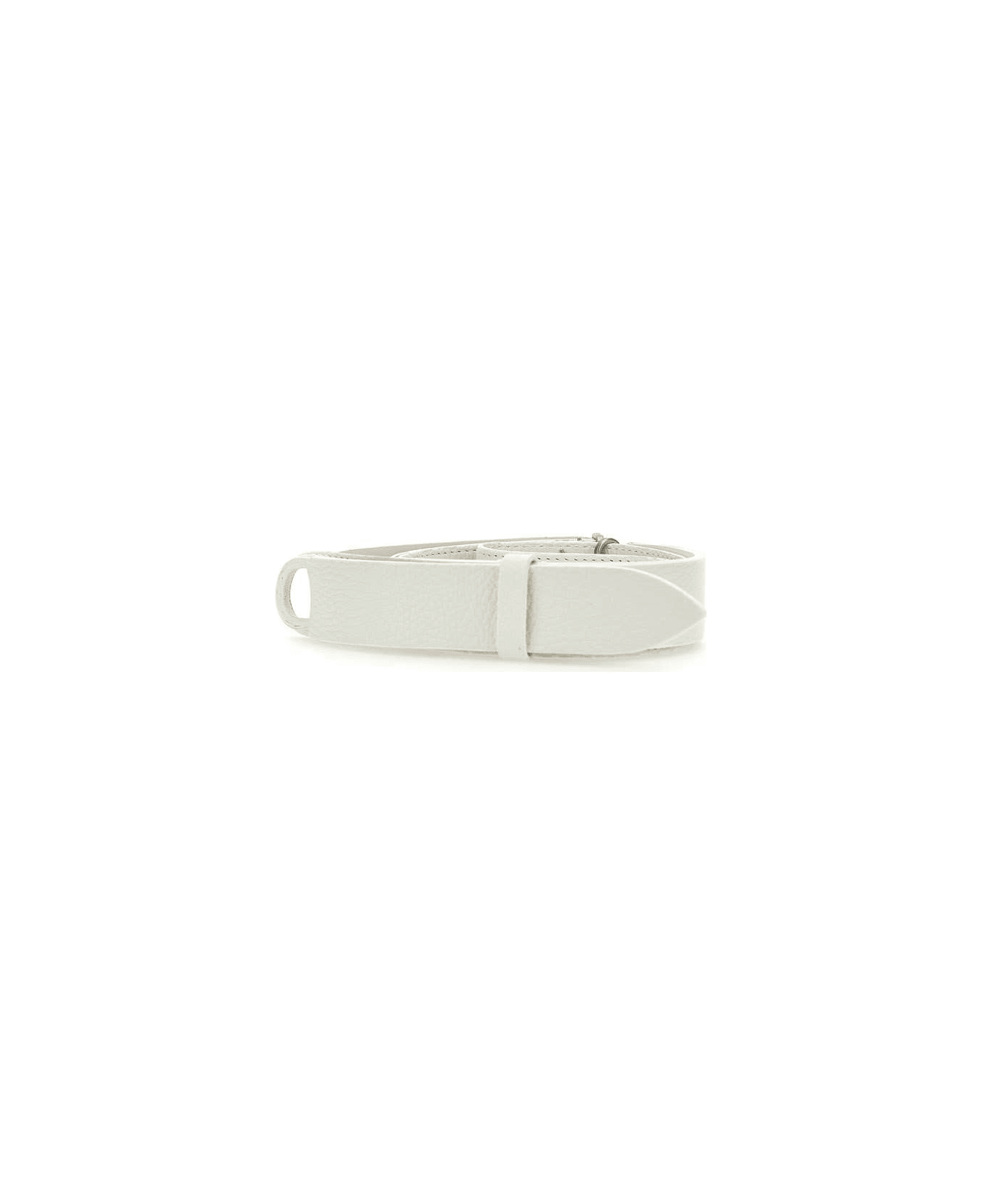 Orciani "nobukle Micron" Leather Belt - WHITE ベルト