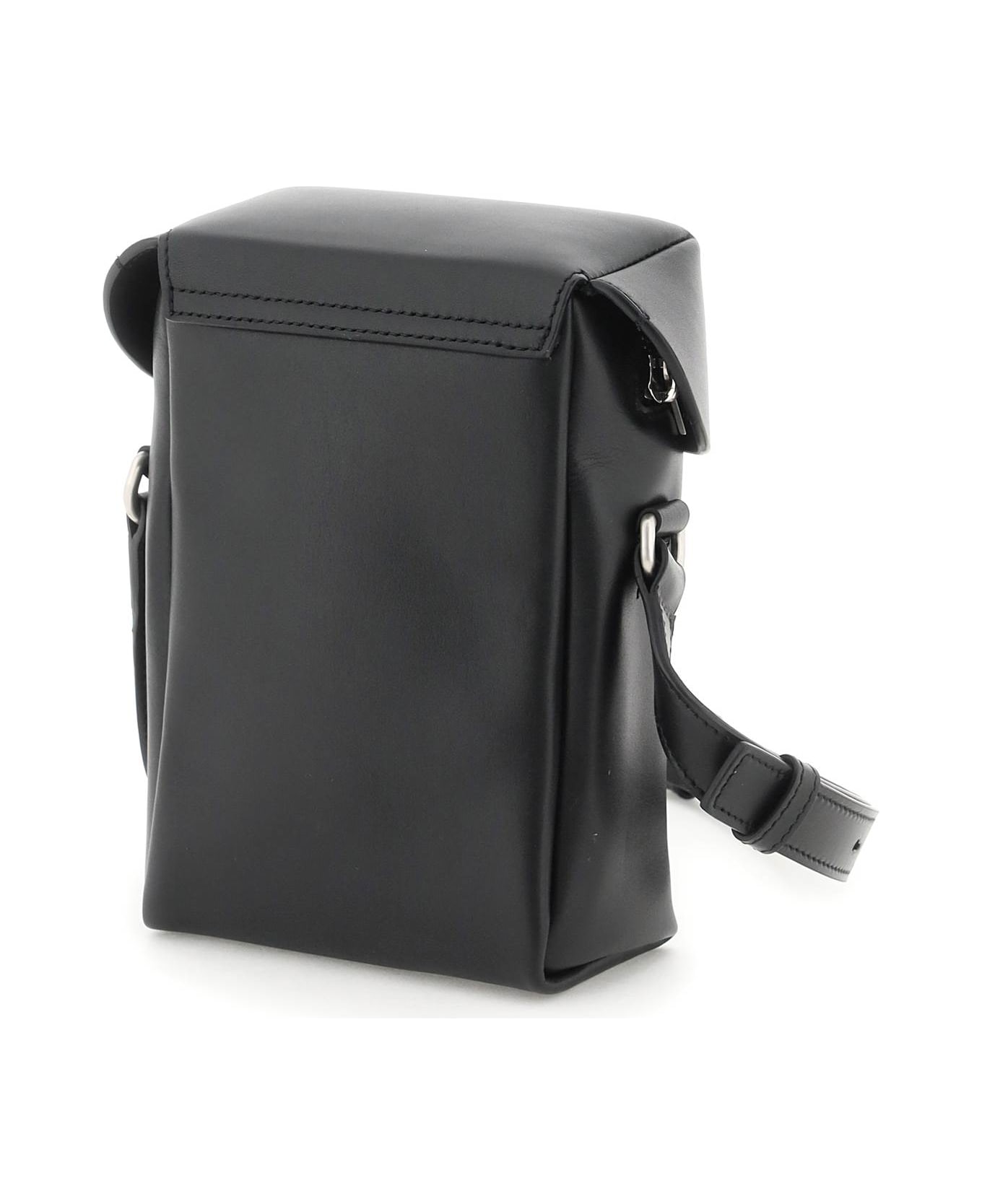Jil Sander 
lid
 Small Crossbody Bag - BLACK (Black)