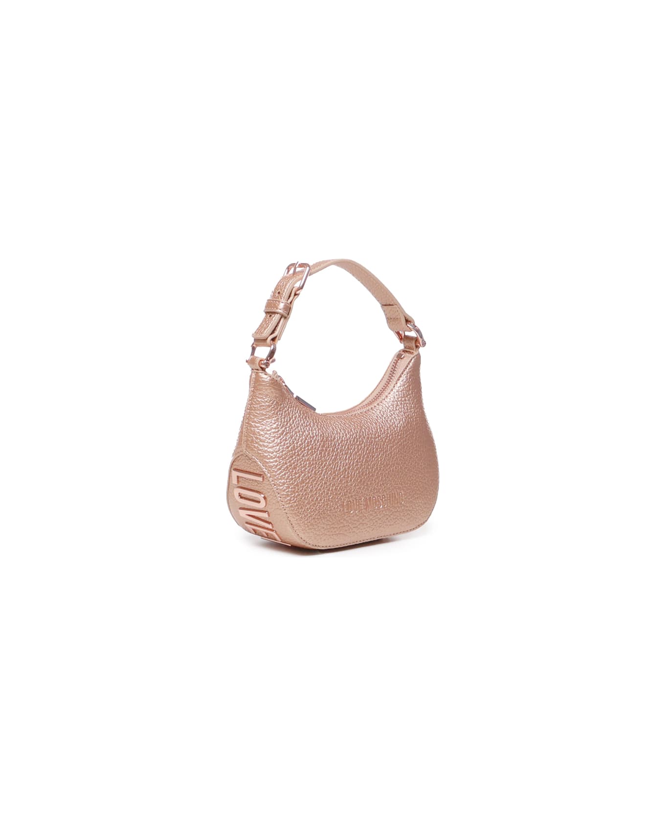 Love Moschino Bag With Logo - Pink トートバッグ