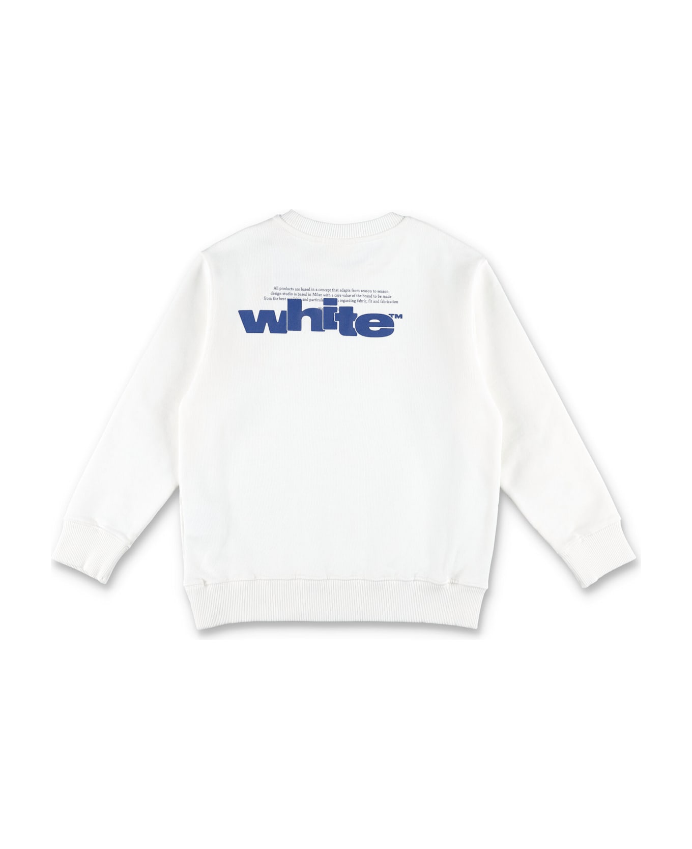 Off-White Kid - Off Split Sweatshirt - WHITE
