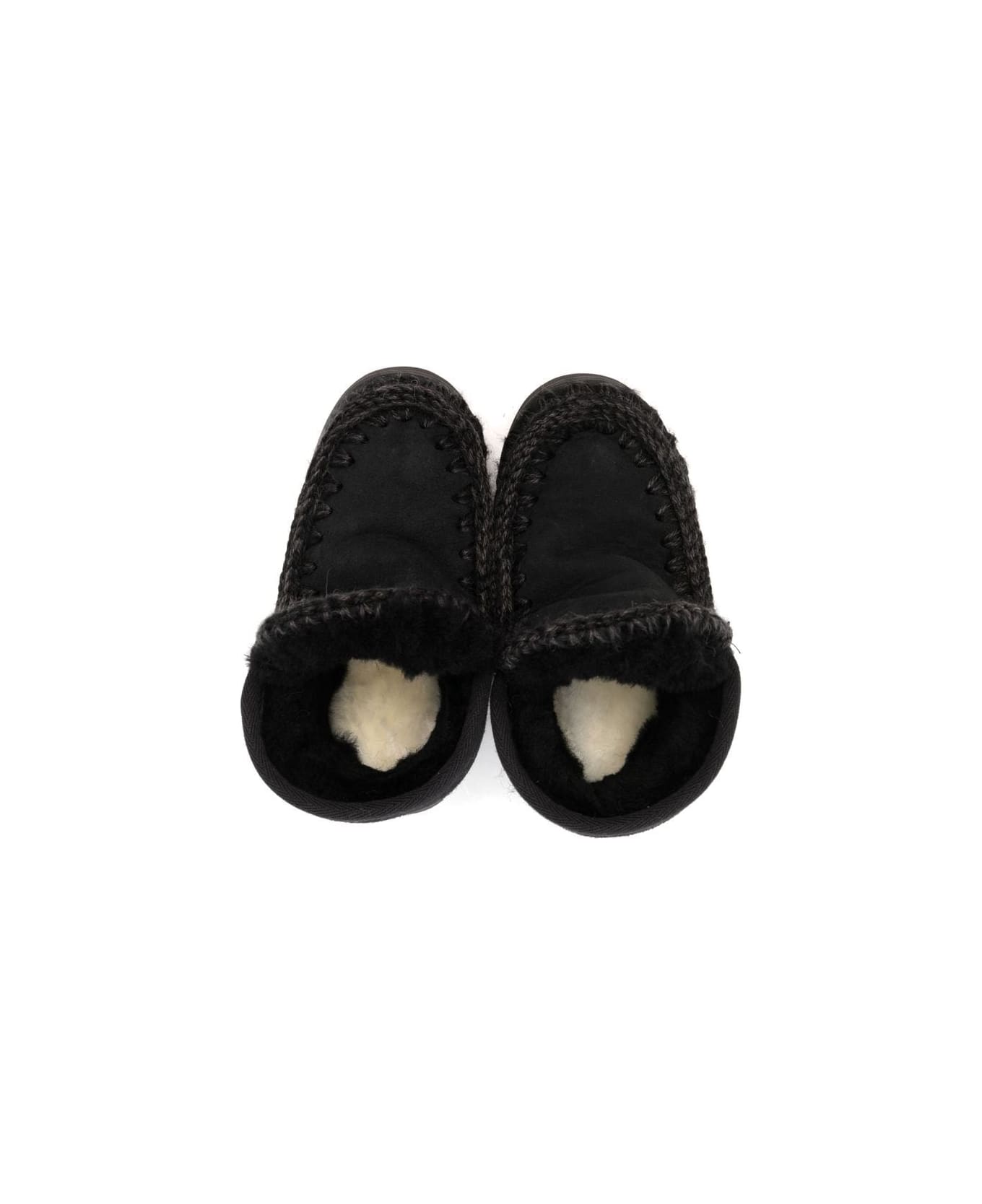 Mou Black Boots Unisex - Black