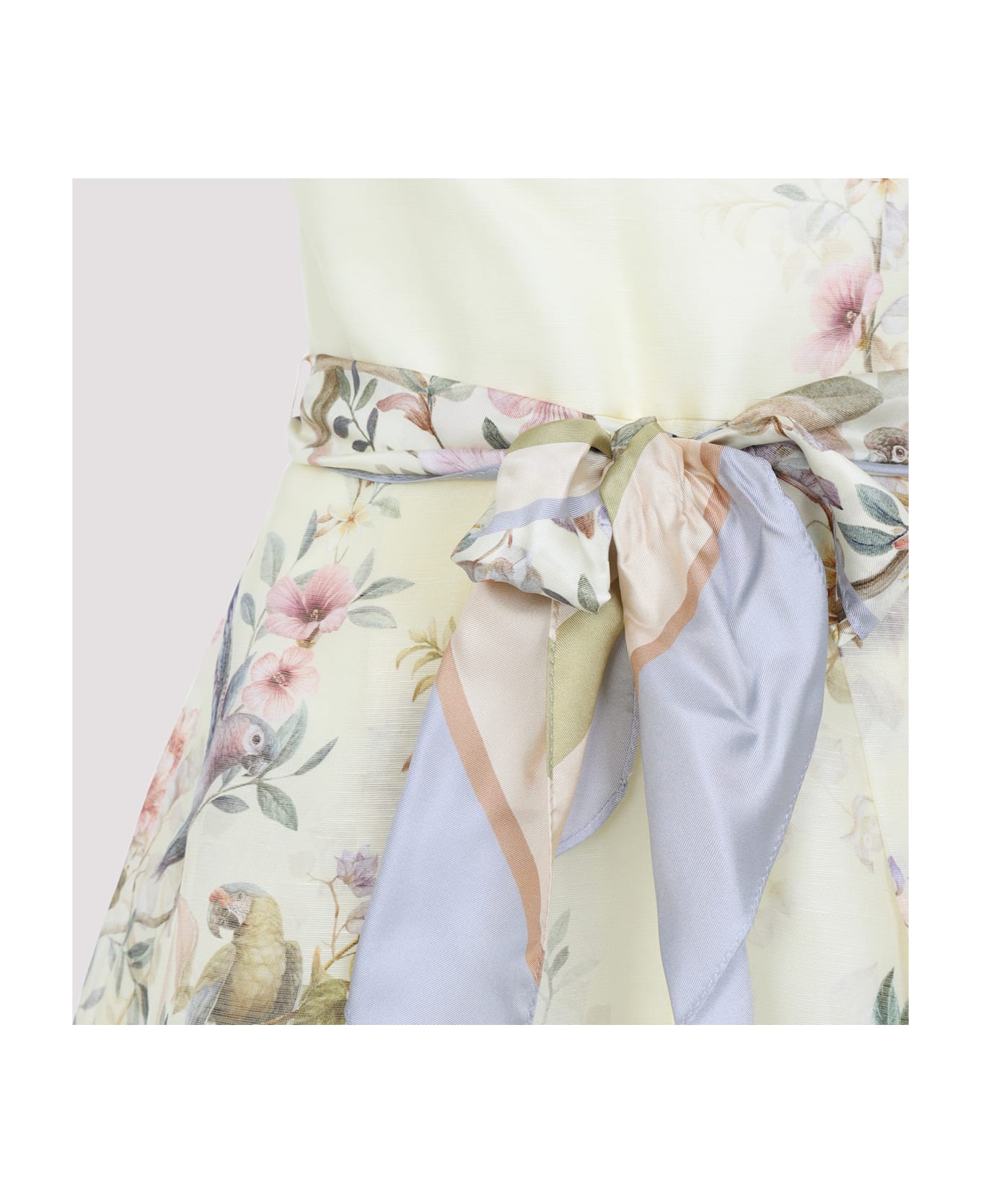 Zimmermann Rebellion Fitted Playsuit - Lemon Aviary