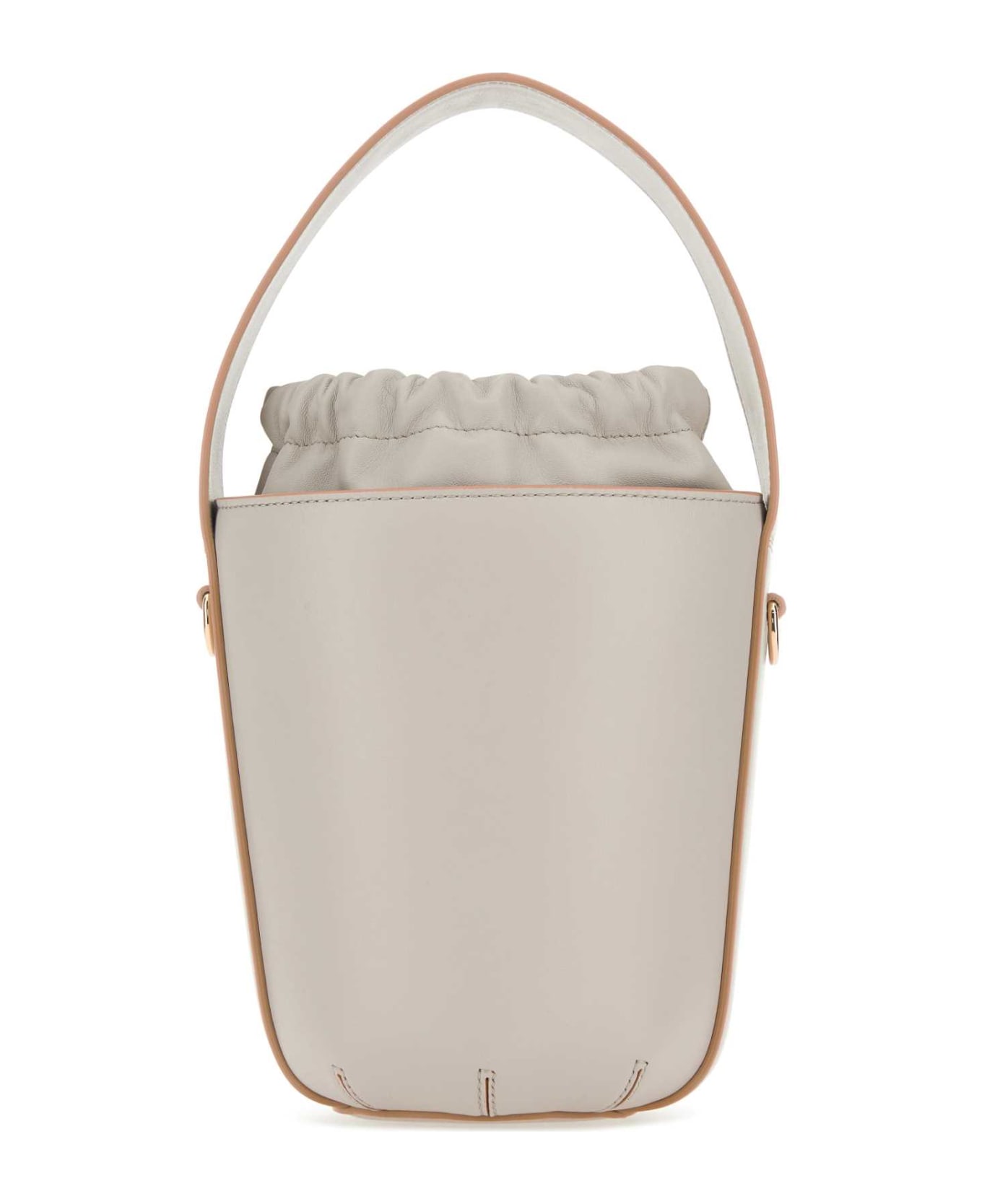 Chloé Light Pink Leather Bucket Bag - WILDGREY