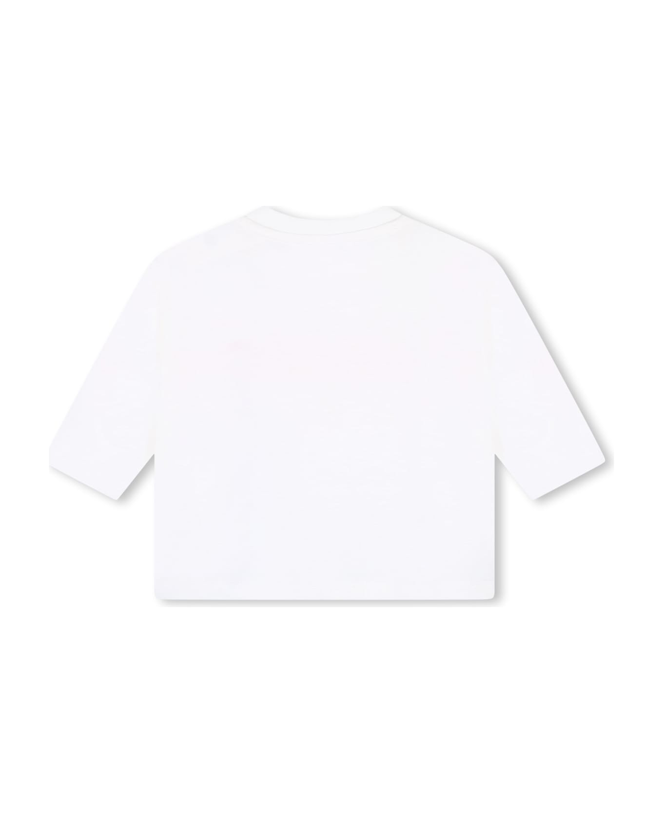 Kenzo Kids Printed T-shirt - White Tシャツ＆ポロシャツ