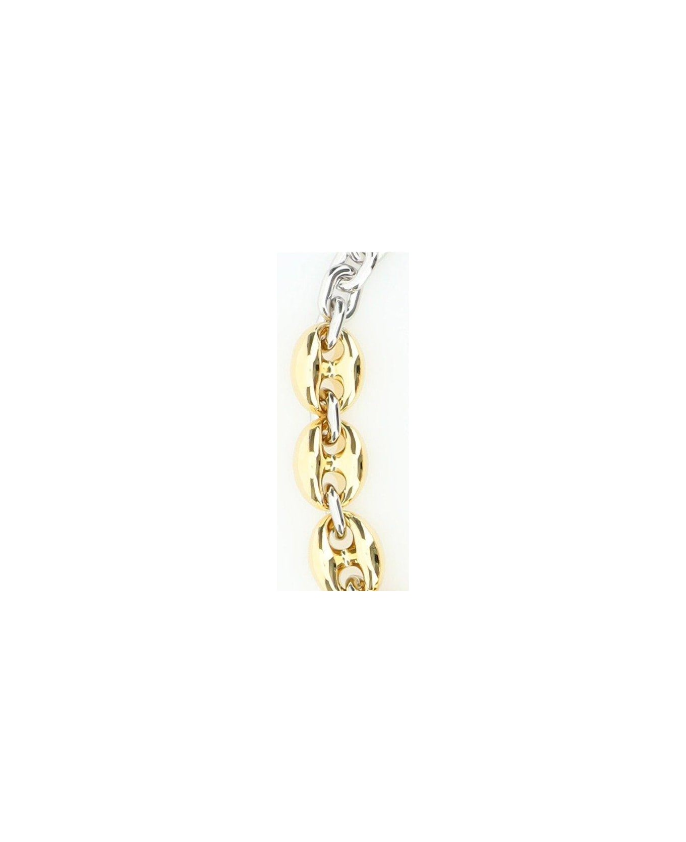 Paco Rabanne Two-toned Chain-linked Necklace - GOLD/SILVER ネックレス