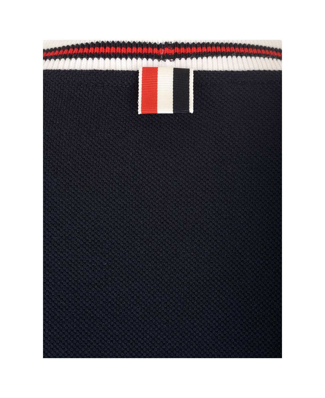 Thom Browne Cotton Pique Tennis Dress - NAVY ワンピース＆ドレス