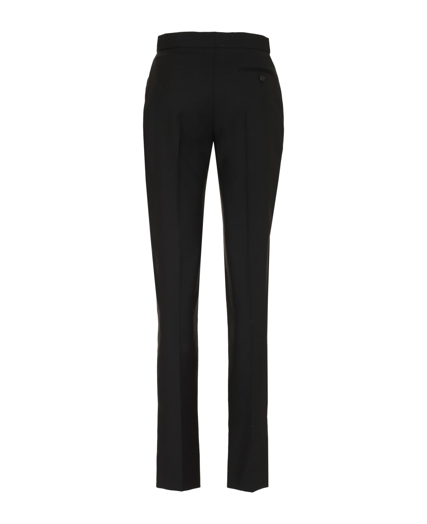 Alexander McQueen Tailored Wool Trousers - black