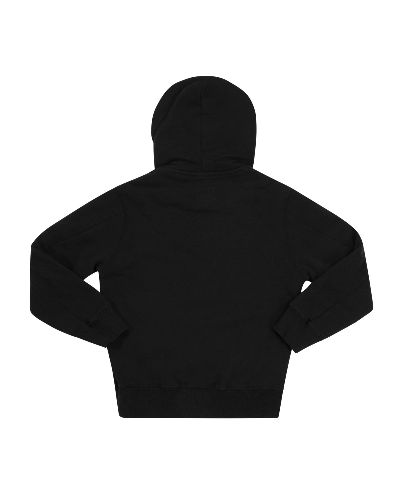 C.P. Company Undersixteen U16 Basic - Hoodie - BLACK ニットウェア＆スウェットシャツ