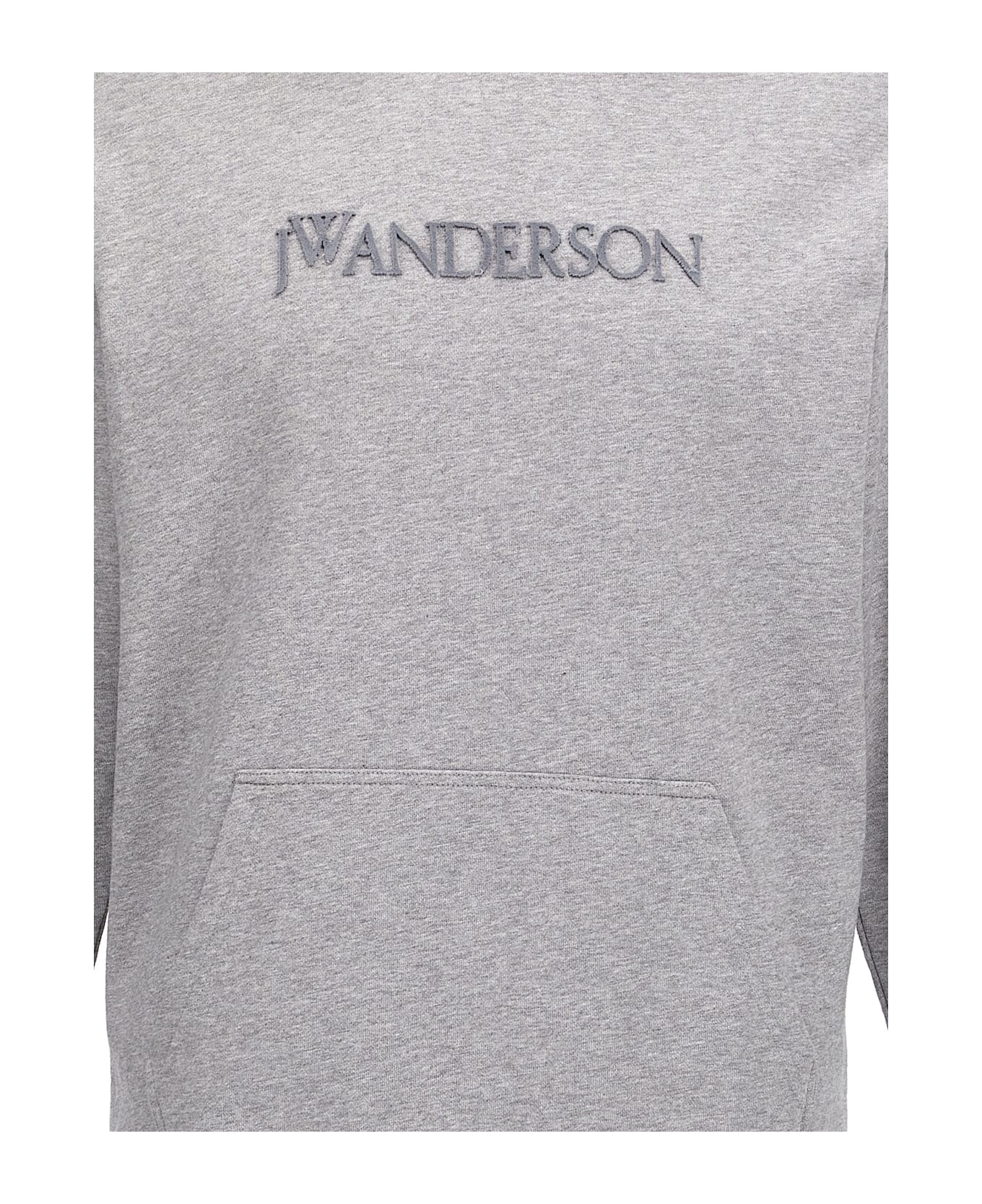 J.W. Anderson 
logo Embroidery
 Sweatshirt - Gray