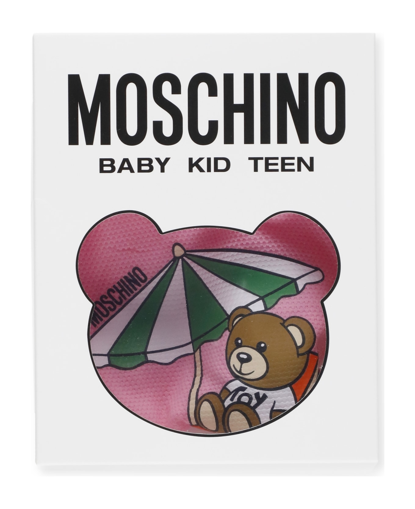 Moschino Beach Teddy Bear Onesie - Pink