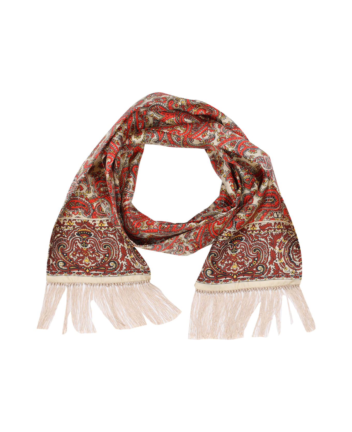 Valentino Garavani Silk Scarf Bandeaux - MultiColour