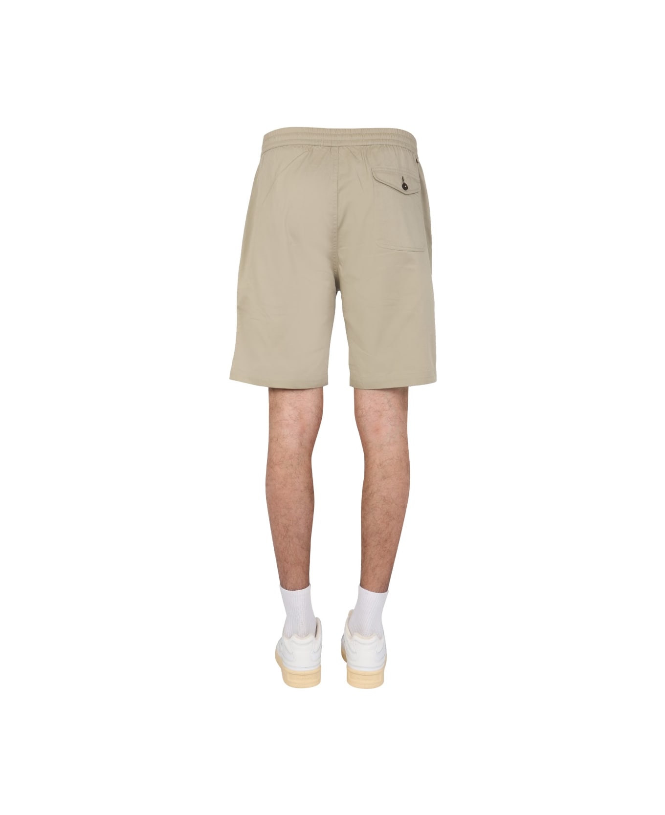 Universal Works Regular Fit Bermuda Shorts - GREY ショートパンツ