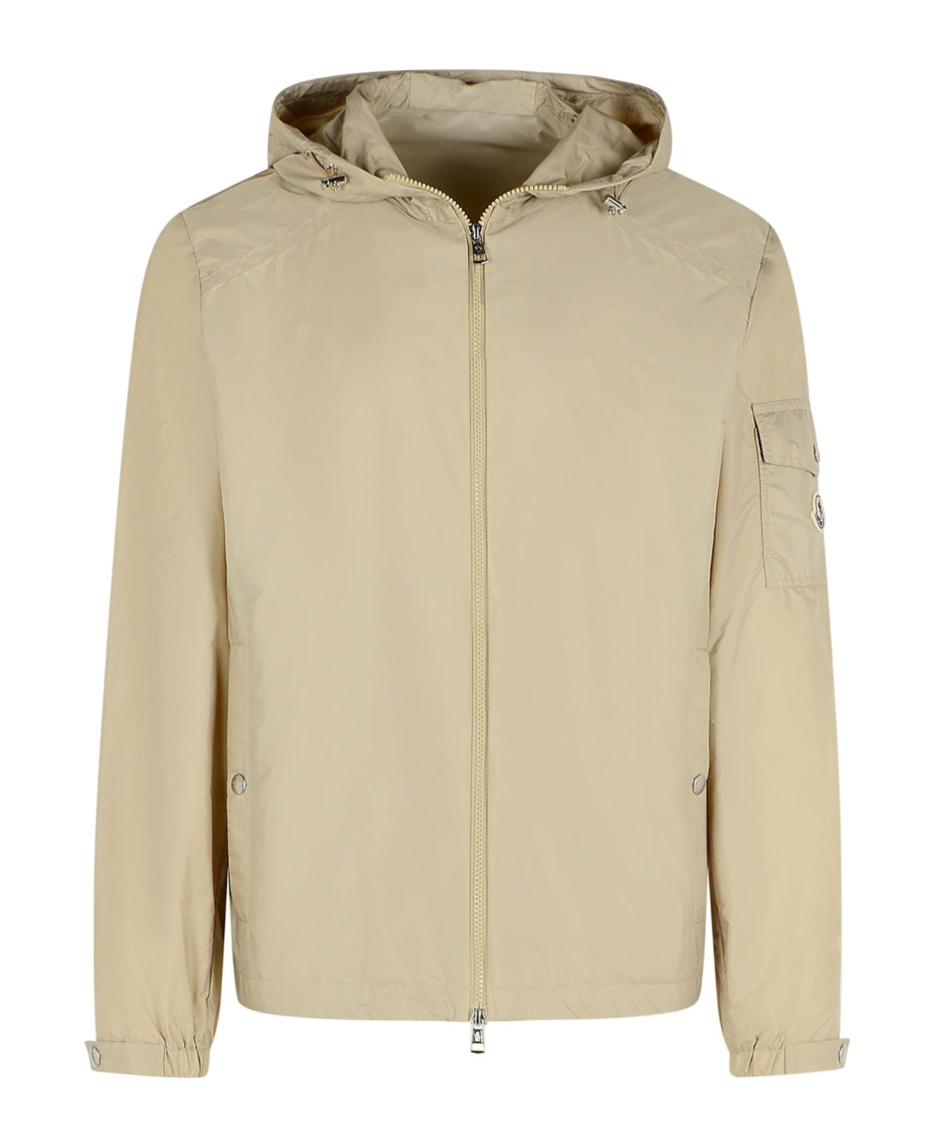Moncler 'ettache' Beige Polyamide Jacket - Beige