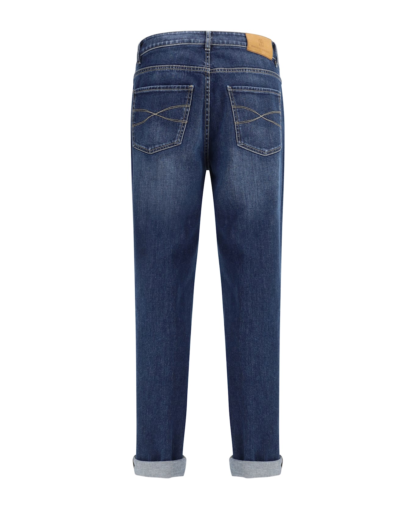 Brunello Cucinelli Straight Jeans - Denim scuro