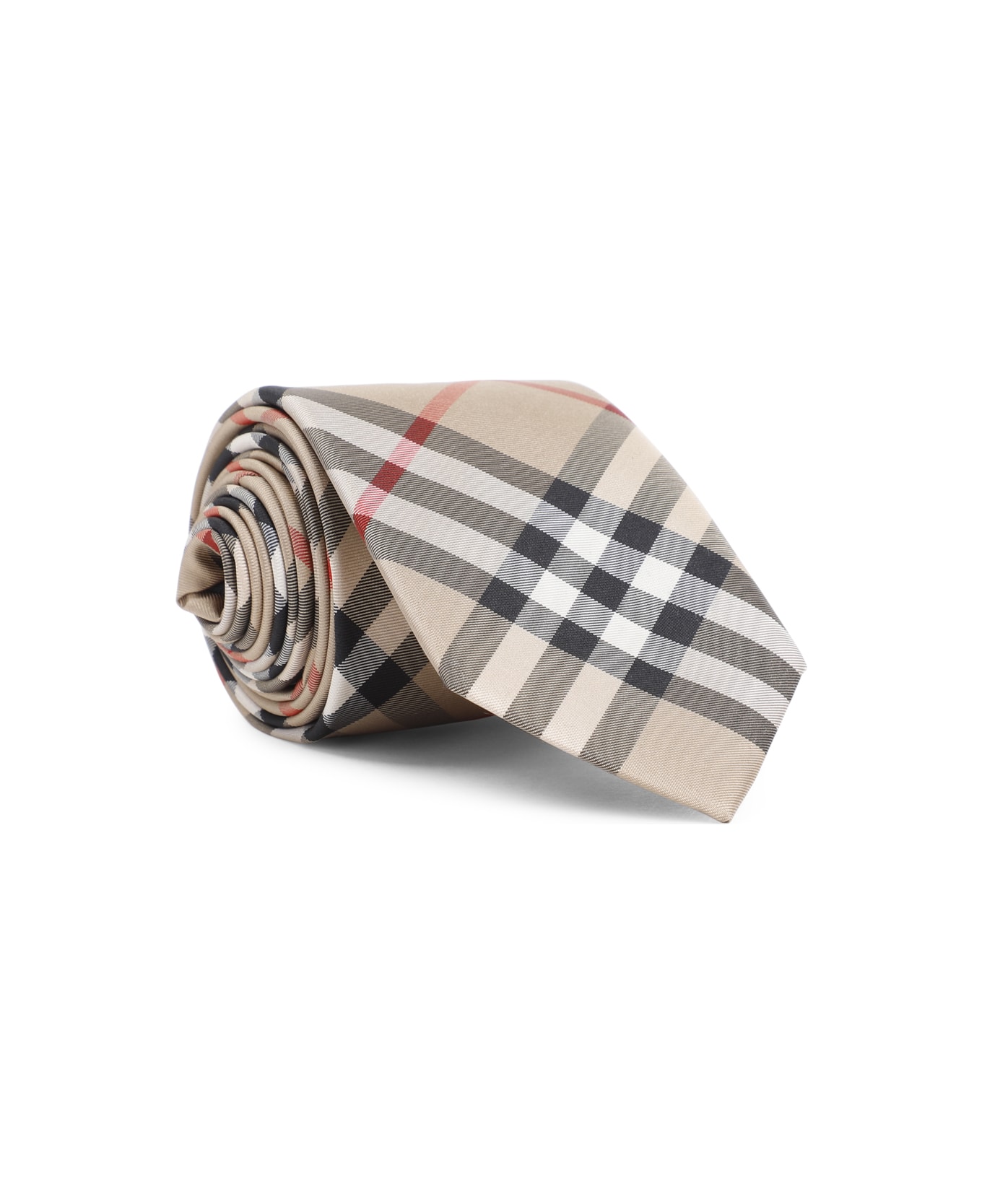Burberry Silk Tie - Archive Beige