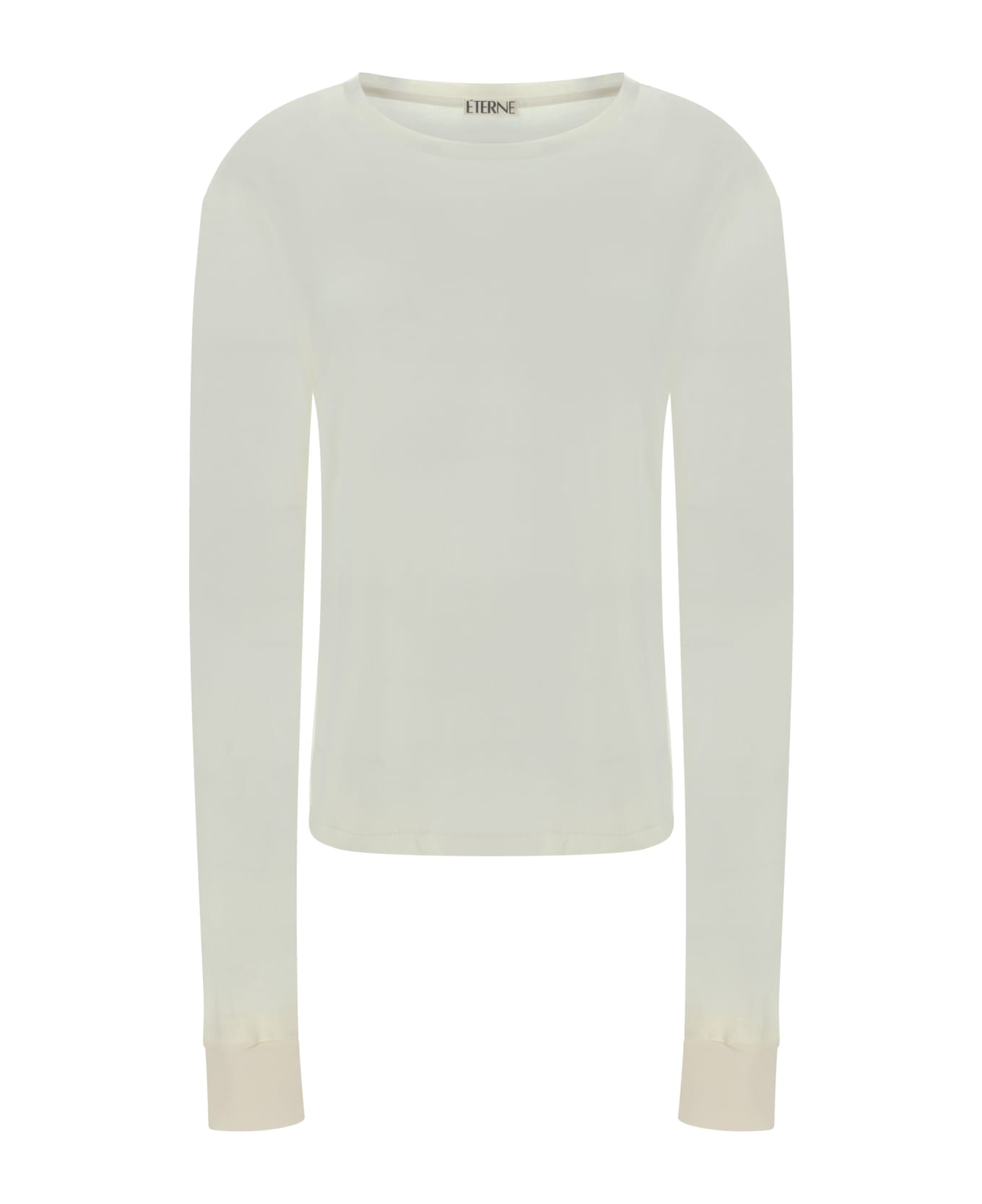 Éterne Boyfriend Long Sleeve Jersey - Ivory