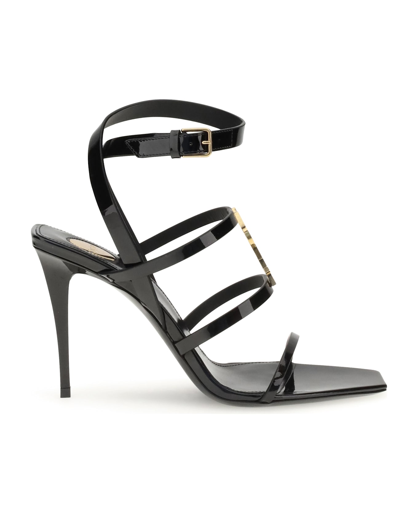 Saint Laurent Cassandra Sandals - Nero