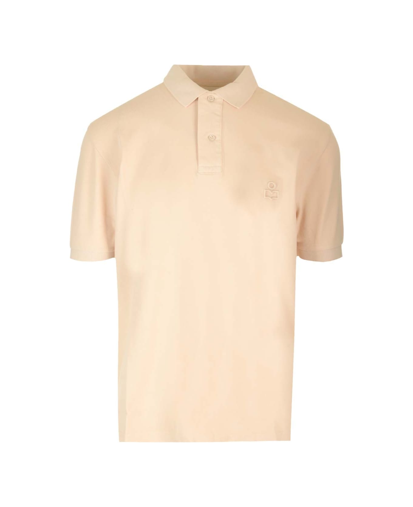 Isabel Marant "afko" Polo Shirt - Beige