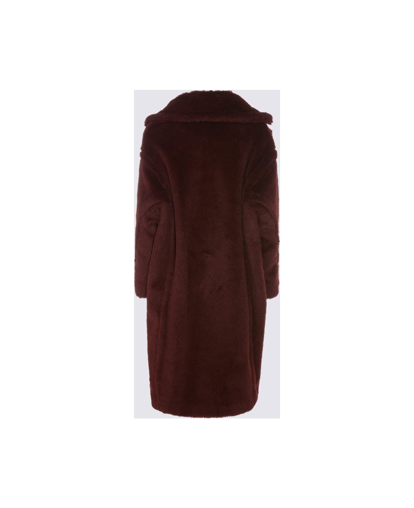Max Mara Red Wool Tedgirl Coat - CILIEGIA