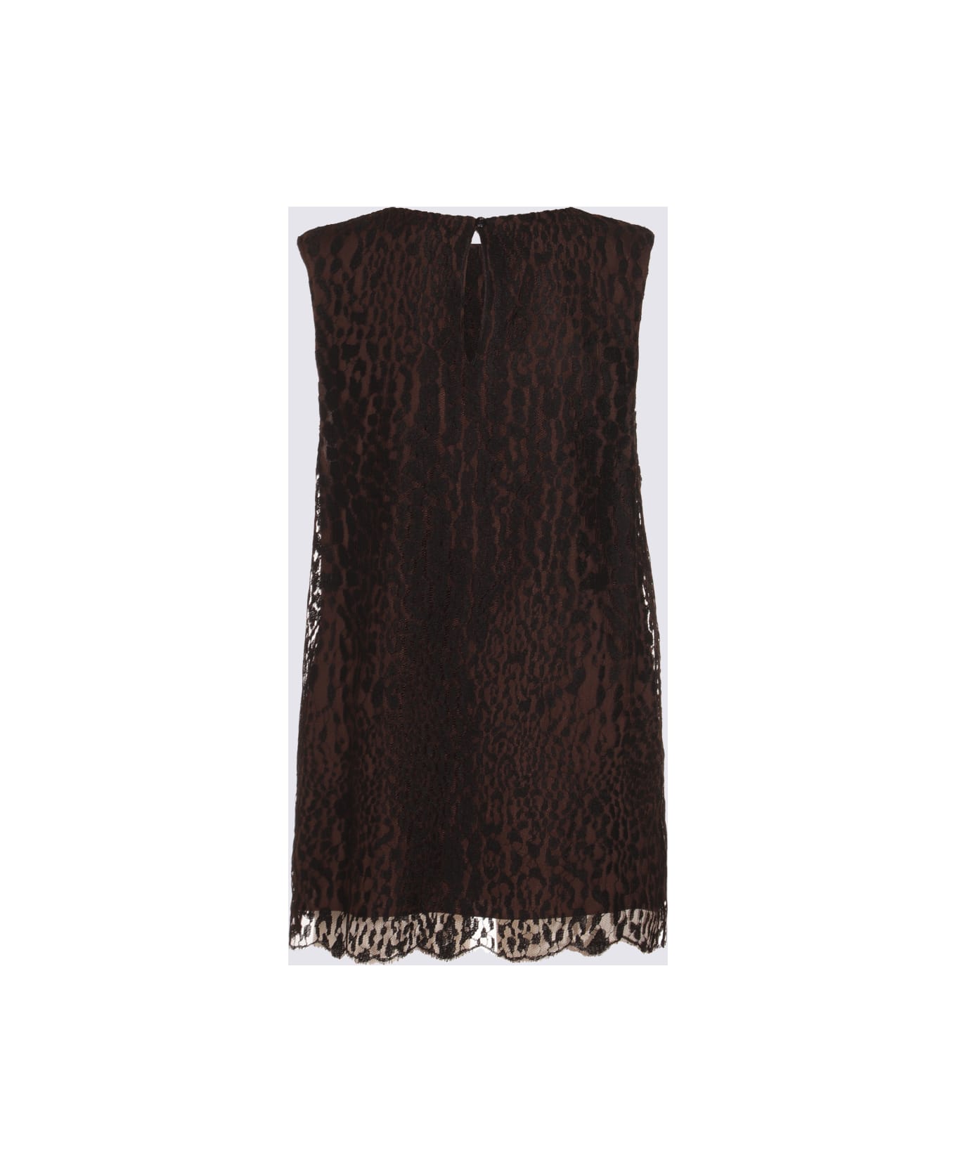 Tom Ford Black And Brown Top - BLACK/CHOCOLATE