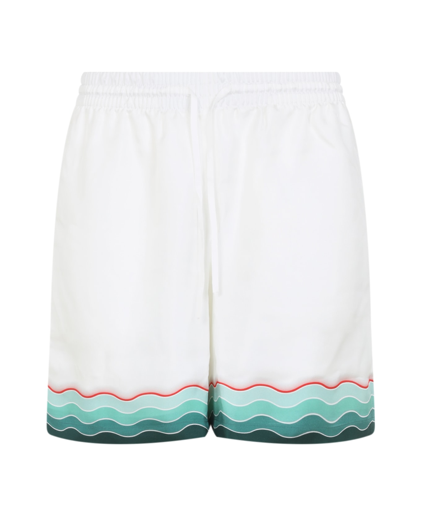 Casablanca Drawstring Shorts - Bianco
