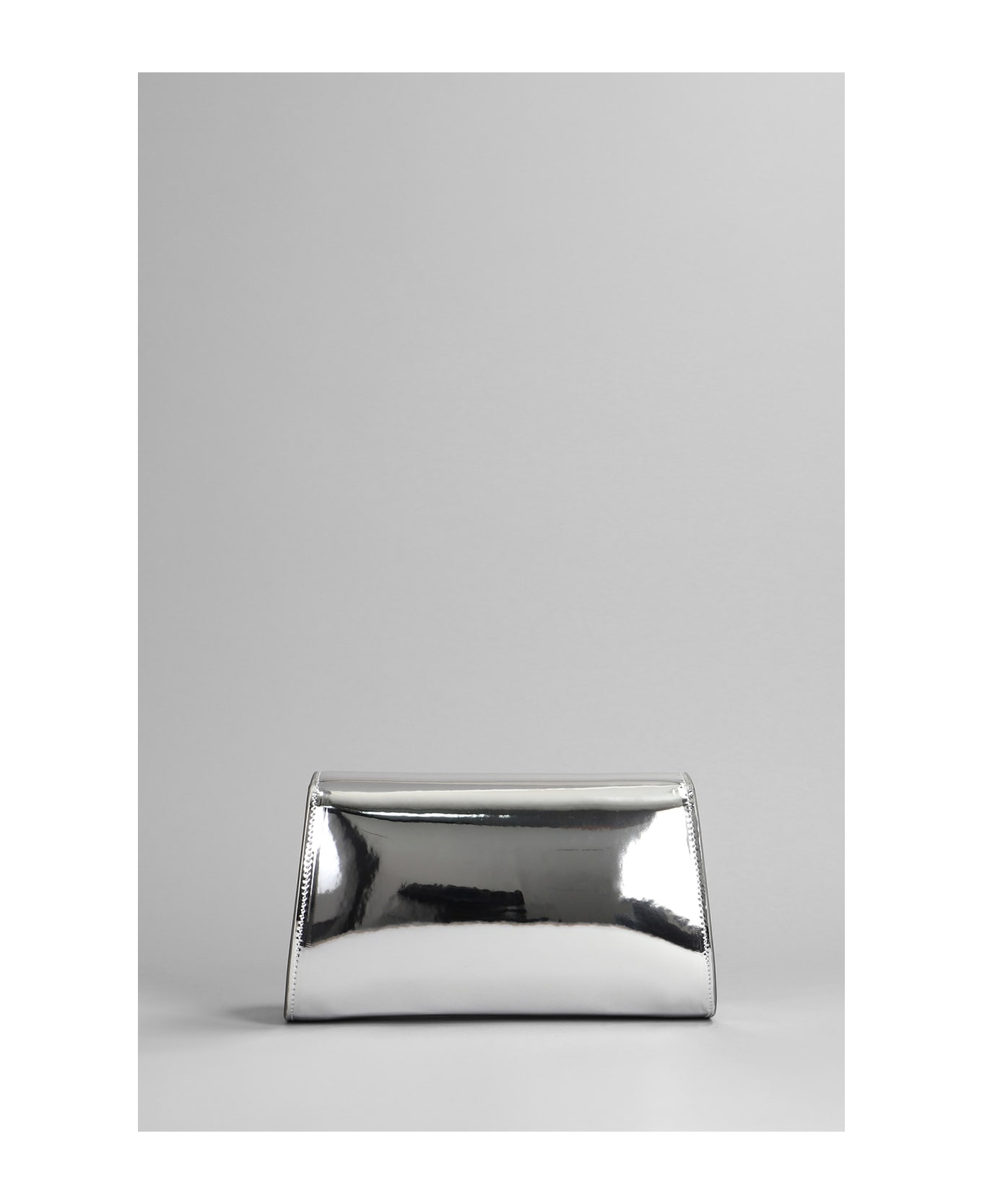 Giuseppe Zanotti Cleopatra Shoulder Bag In Silver Leather - silver