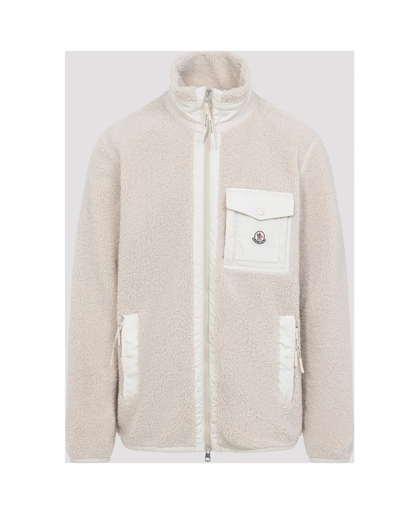 Moncler Zip Up Jacket - G Light Beige