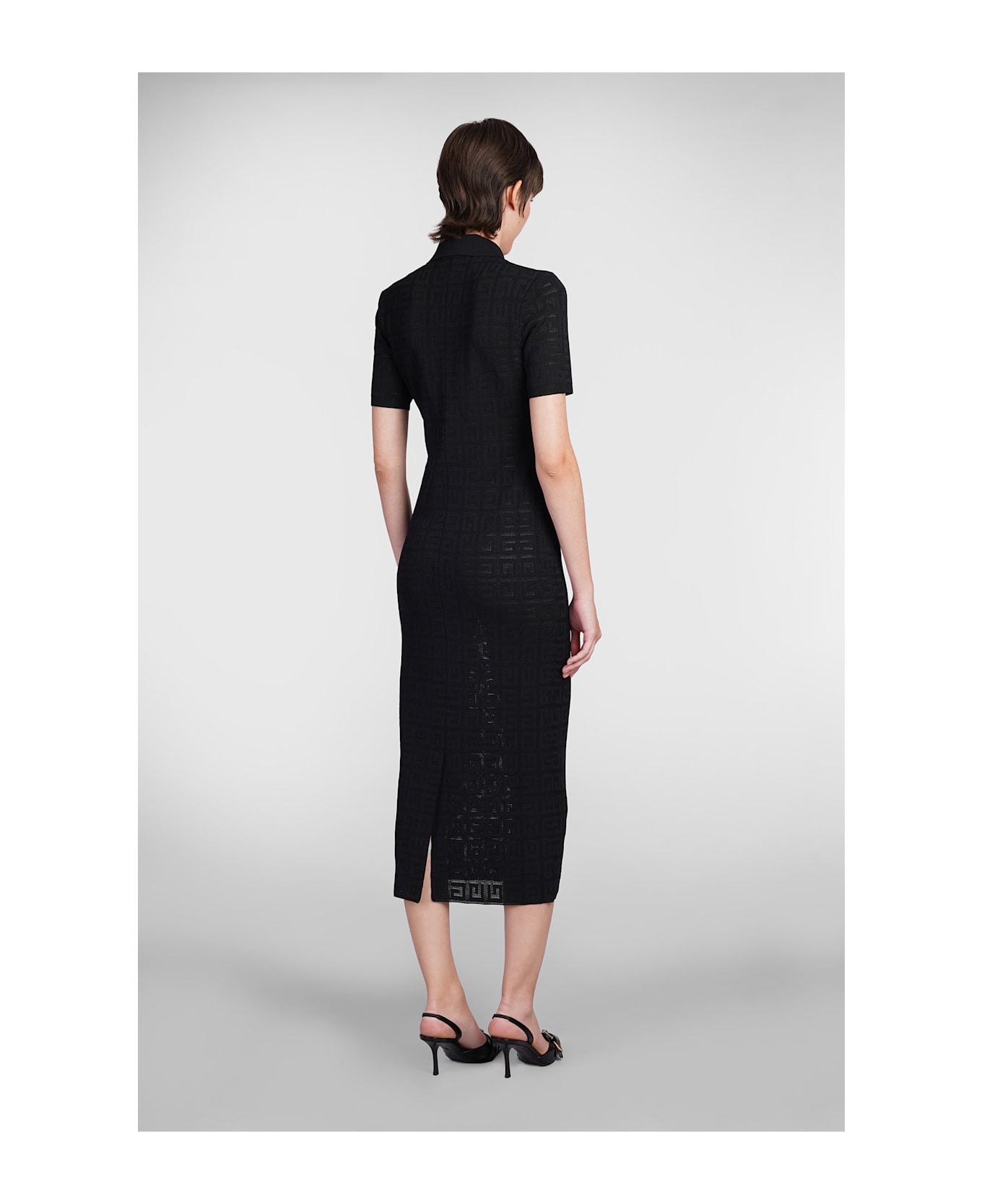 Givenchy Dress In Black Viscose - black