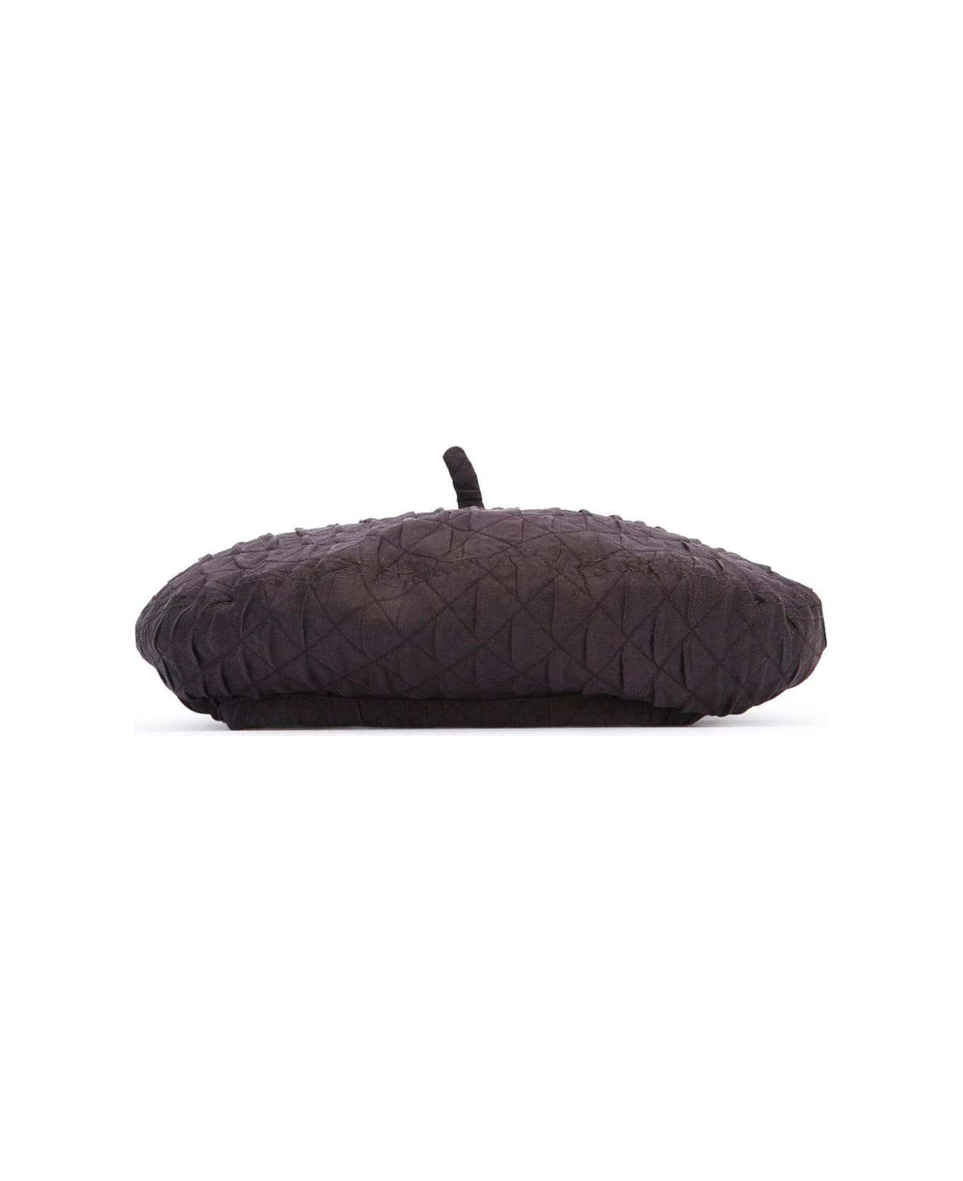 Loro Piana Panelled Beret - CLOVES