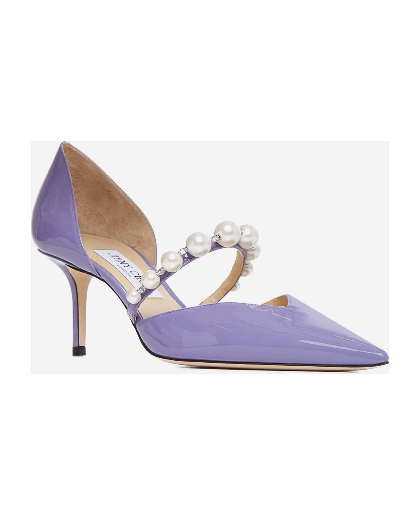 Jimmy Choo Aurelie Patent Leather Pumps - Lilla