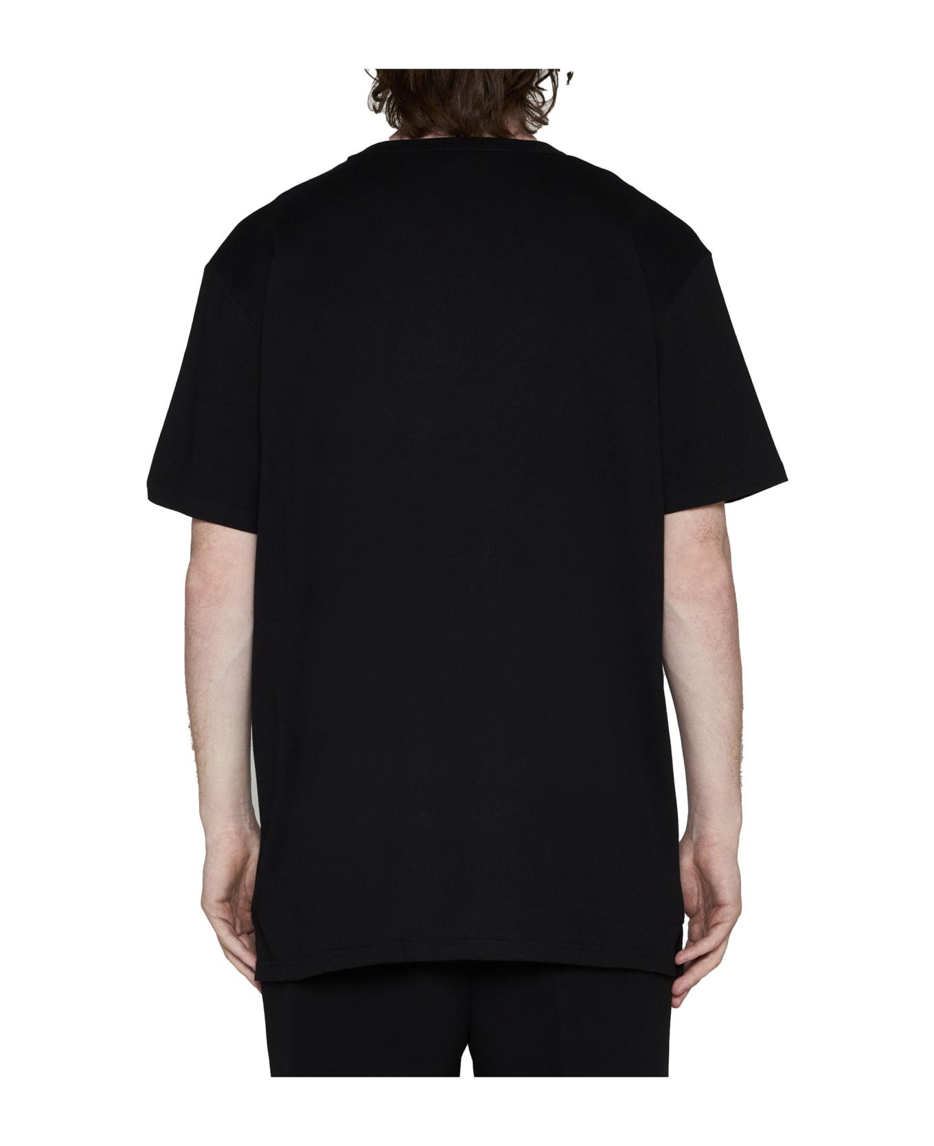 Alexander McQueen Skull Print T-shirt - Black mix
