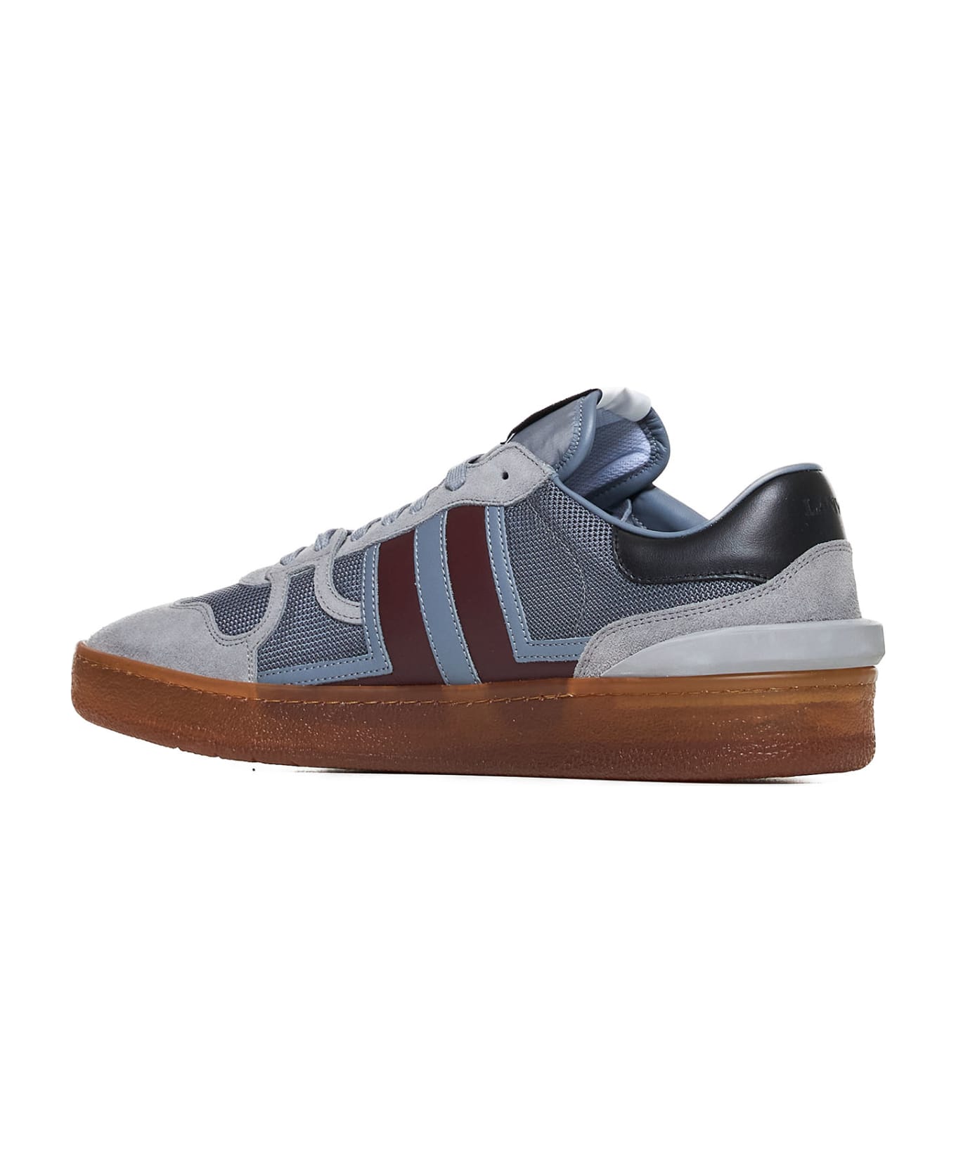 Lanvin Sneakers - Light grey/burgundy