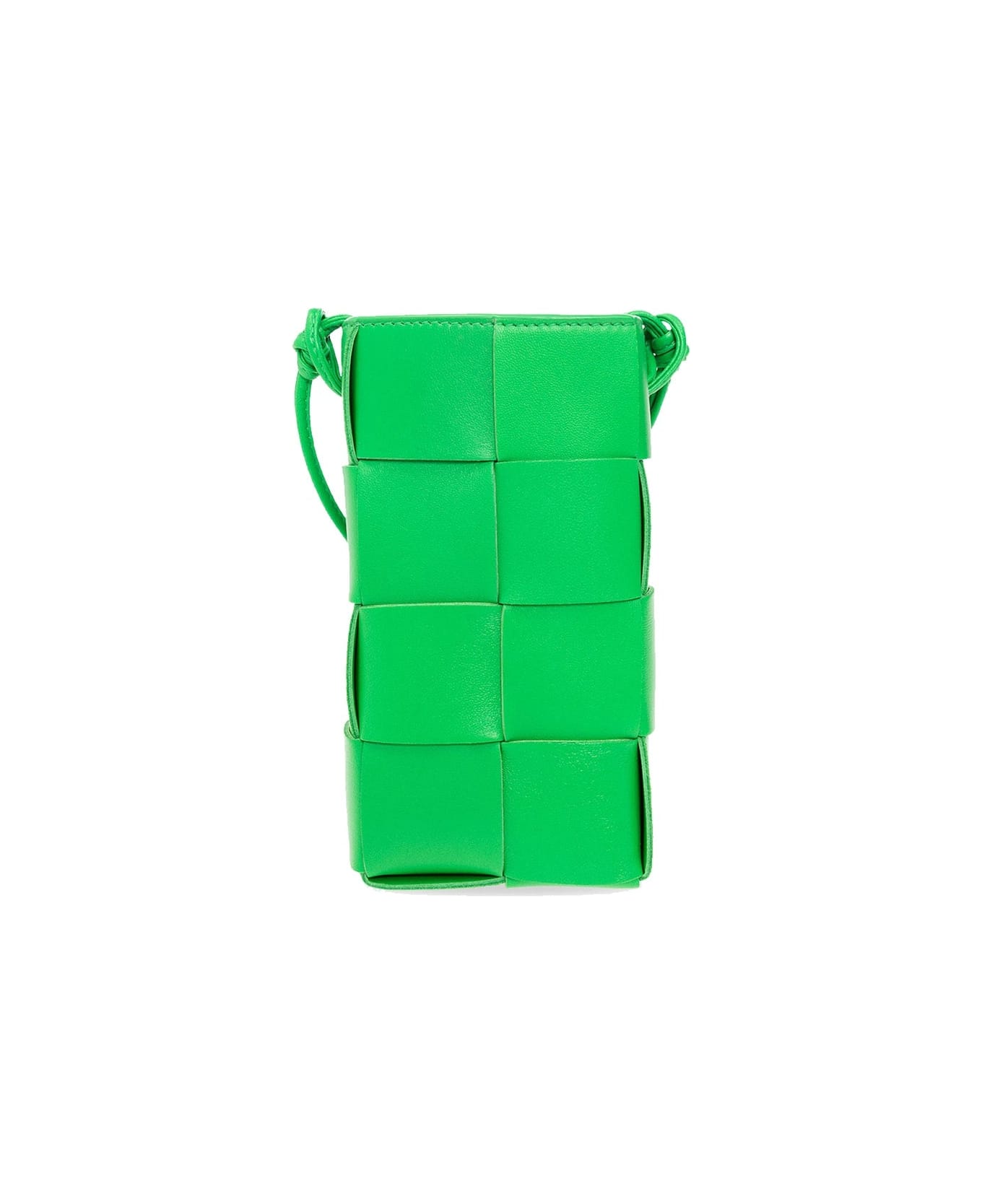 Bottega Veneta Phone Pouch Shoulder Bag - Green