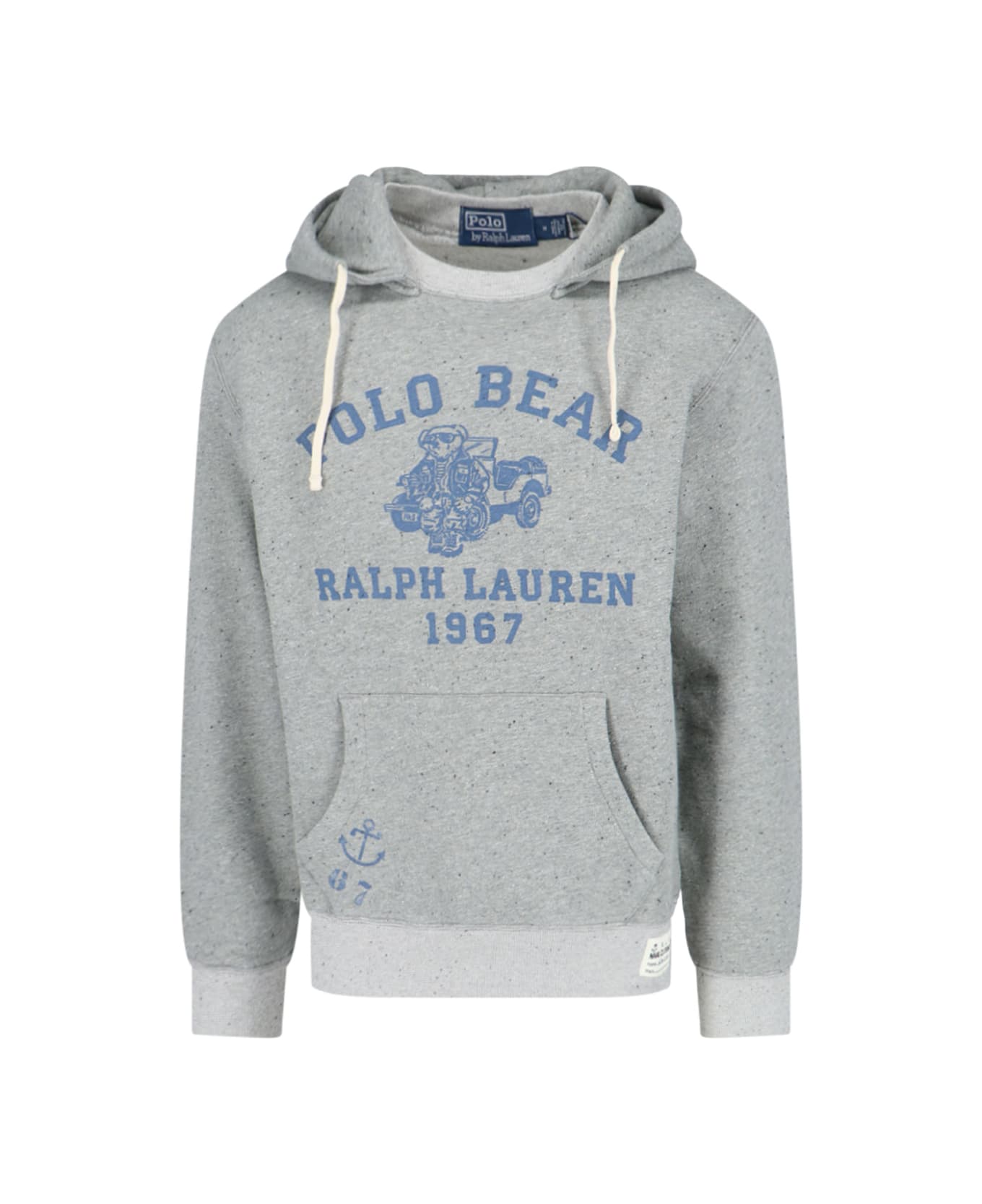 Polo Ralph Lauren Logo Hoodie - Gray