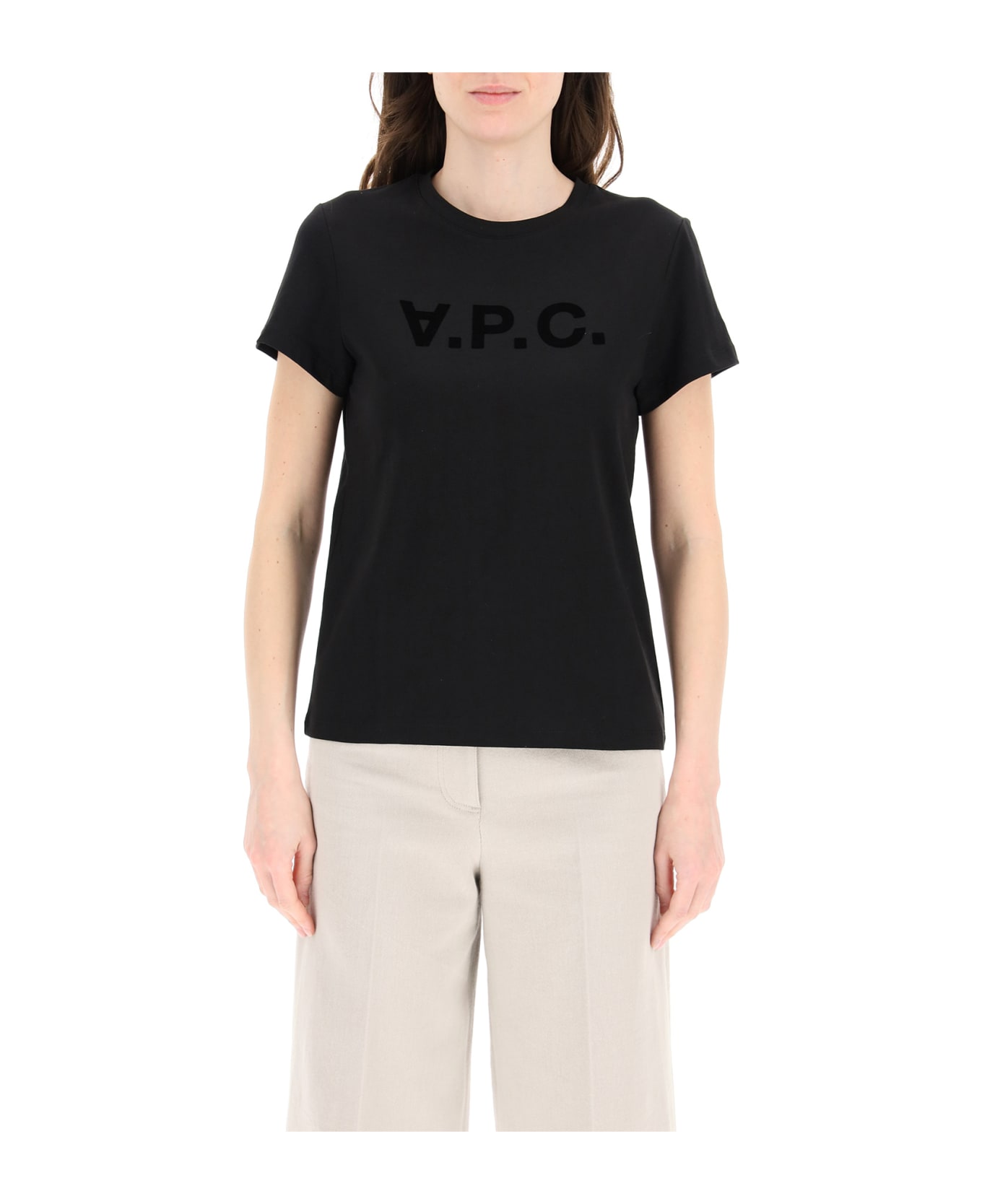 A.P.C. Vpc Logo T-shirt - Lzz Black
