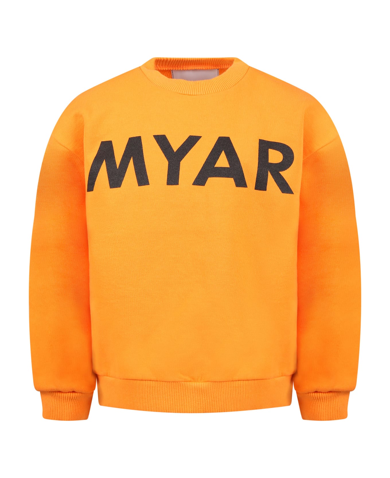 MYAR Orange Sweatshirt For Boy With Logo - Orange