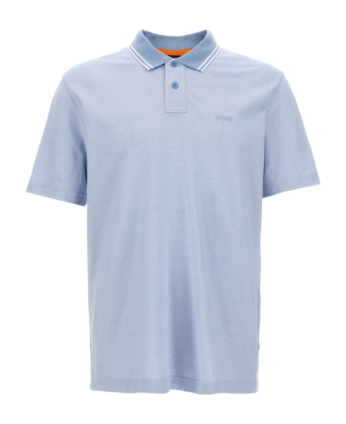 Hugo Boss 'peoxford New' Polo Shirt - Light Blue