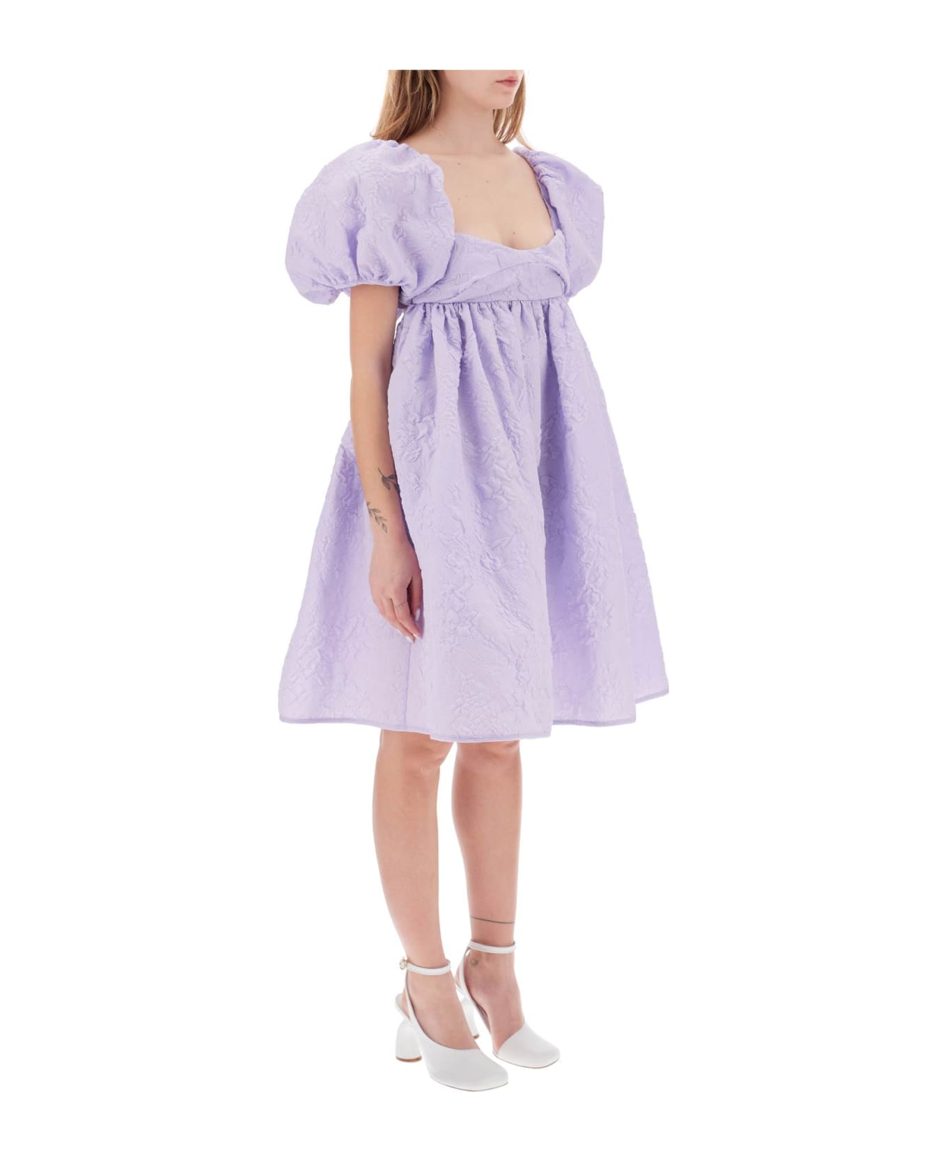 Cecilie Bahnsen 'susanna' Short Dress - LAVENDER (Purple) ワンピース＆ドレス