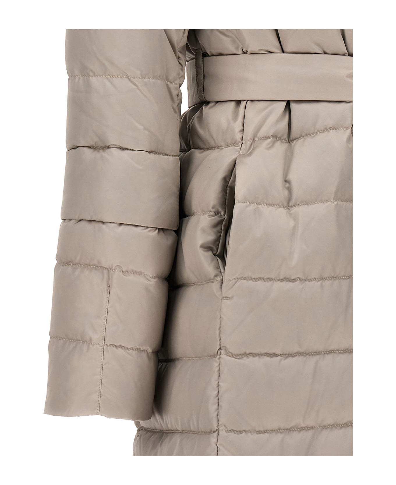 Max Mara The Cube 'novef' Reversible Down Jacket - White