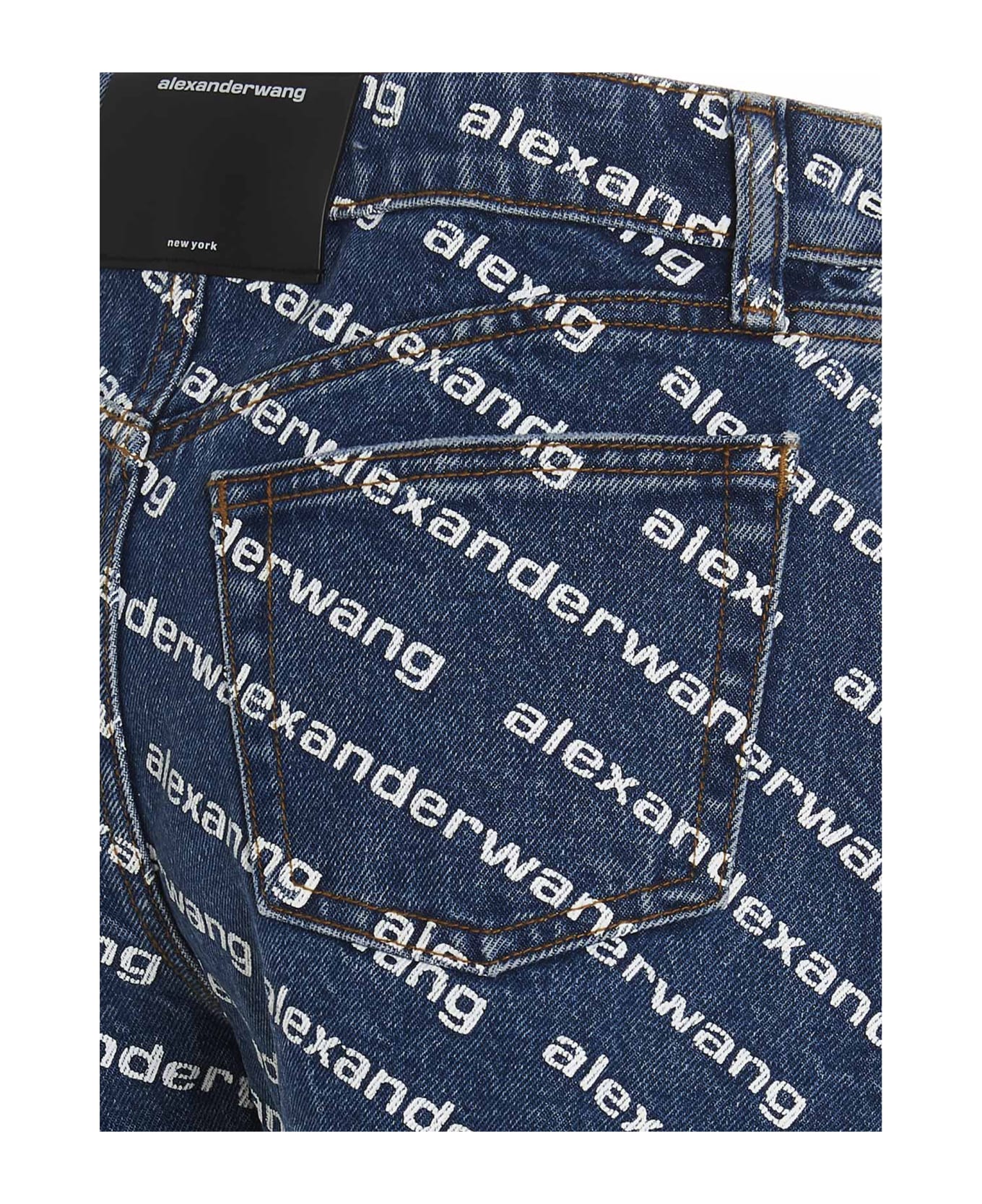 Alexander Wang 'bite' Shorts - Blue